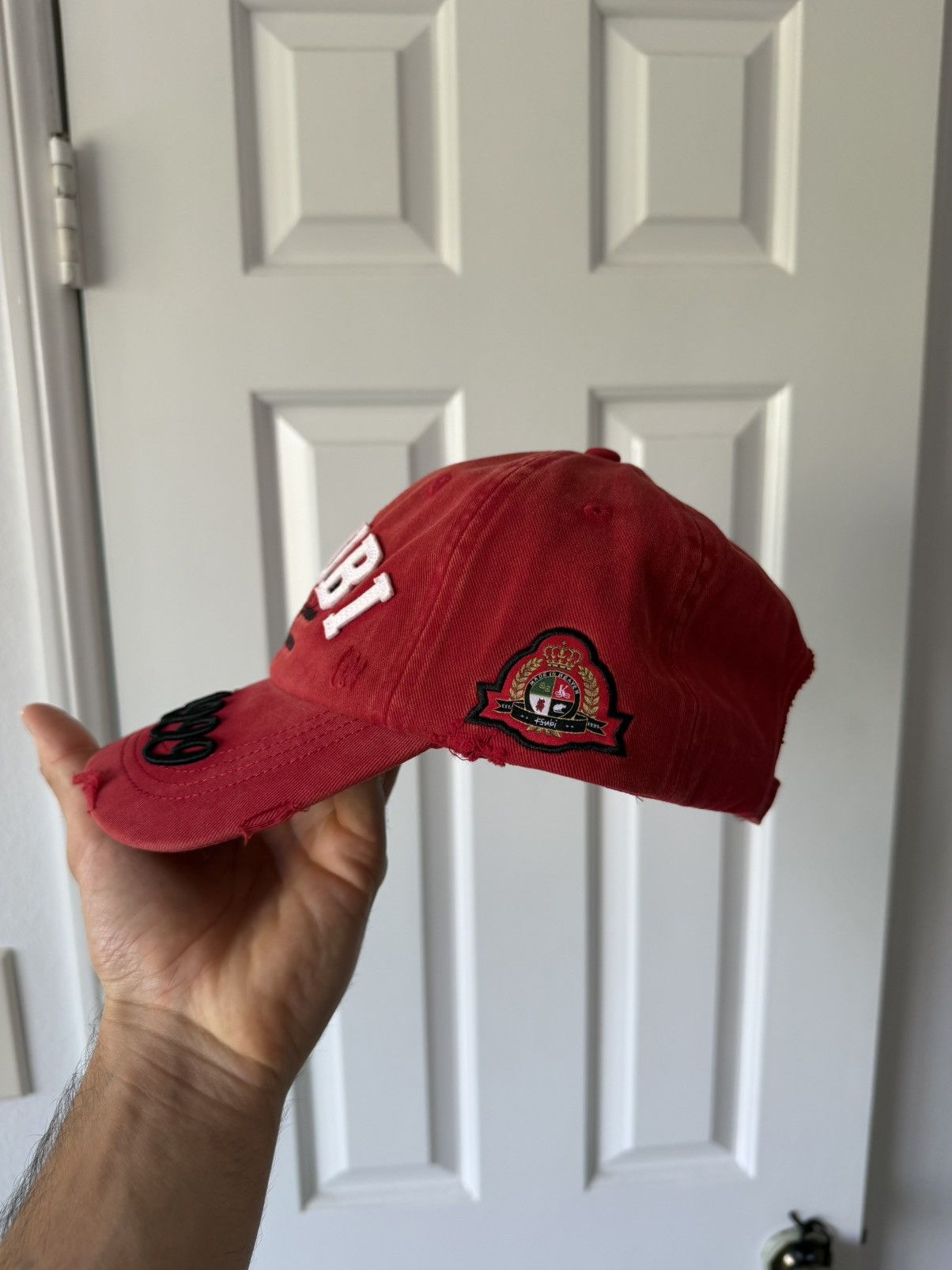 Ksubi Duke Krest Dad Crimson hat Size ONE SIZE - 2 Thumbnail