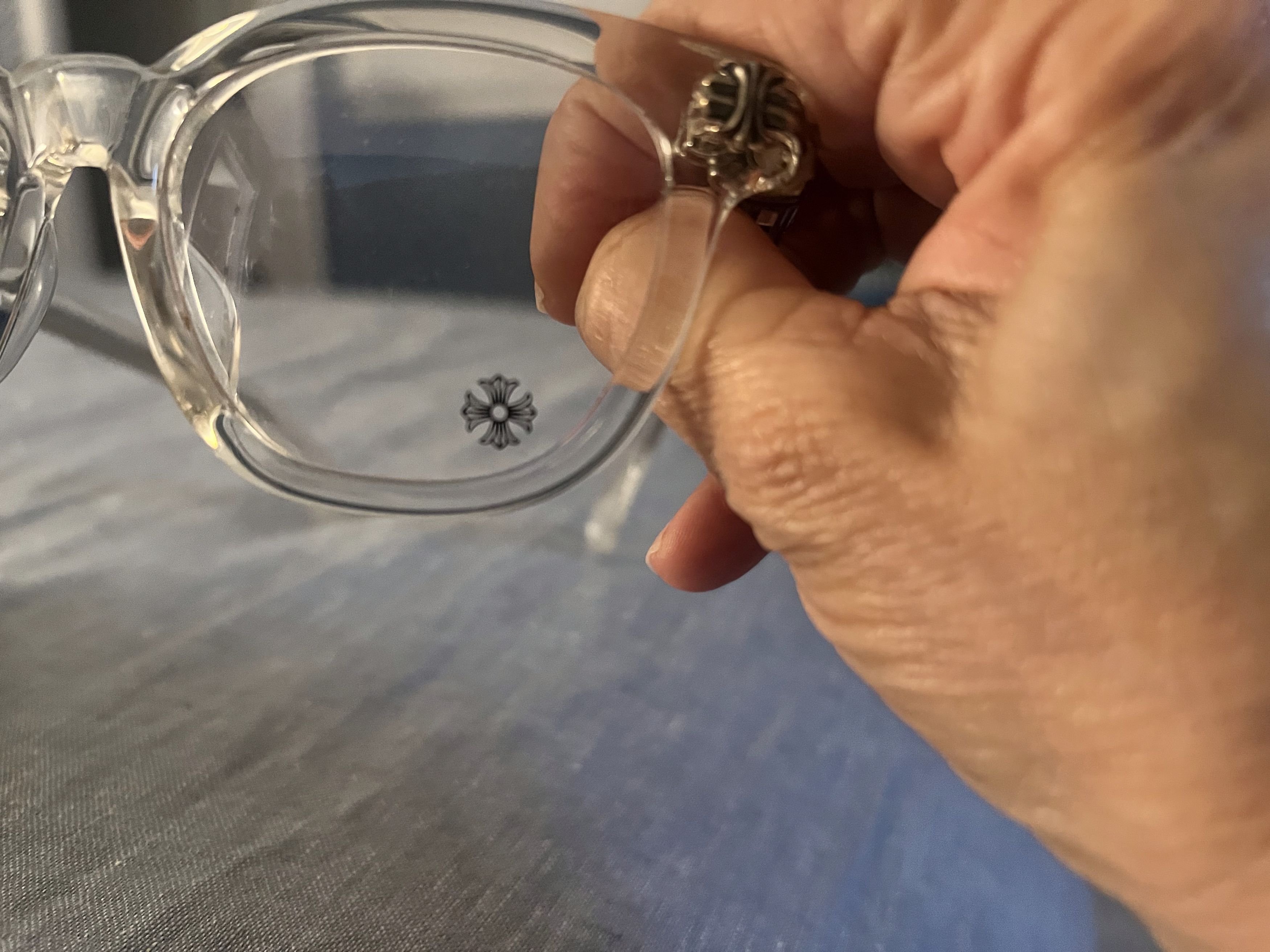 Chrome Hearts Chrome Hearts Smokeshow Eyeglassses Size ONE SIZE - 3 Thumbnail