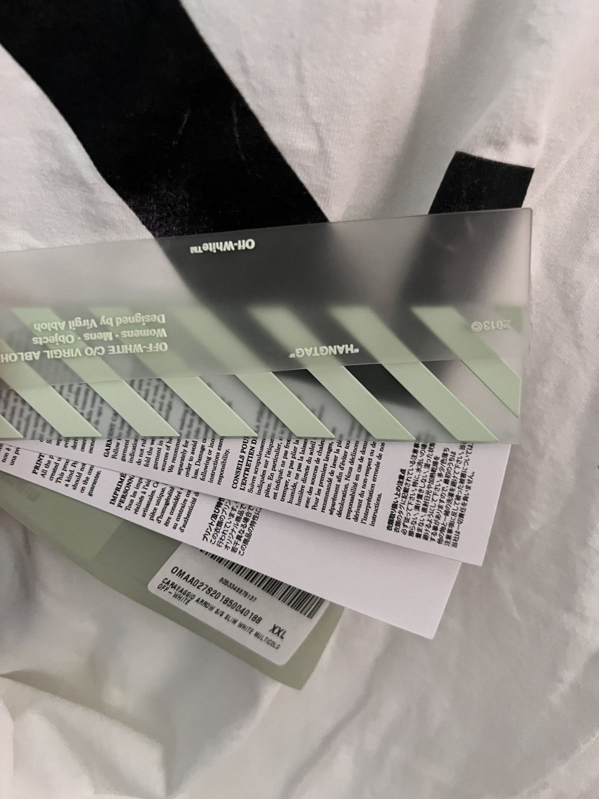 Off-White Off white Caravaggio arrow slim fit t shirt Size US XXL / EU 58 / 5 - 4 Thumbnail