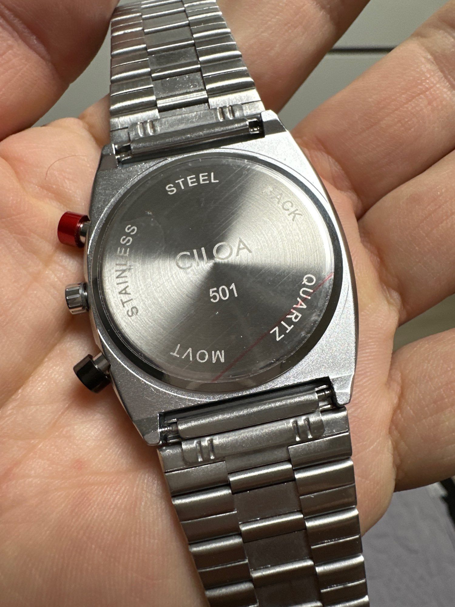 Vintage Y2k square watch luxury Watch Size ONE SIZE - 2 Thumbnail
