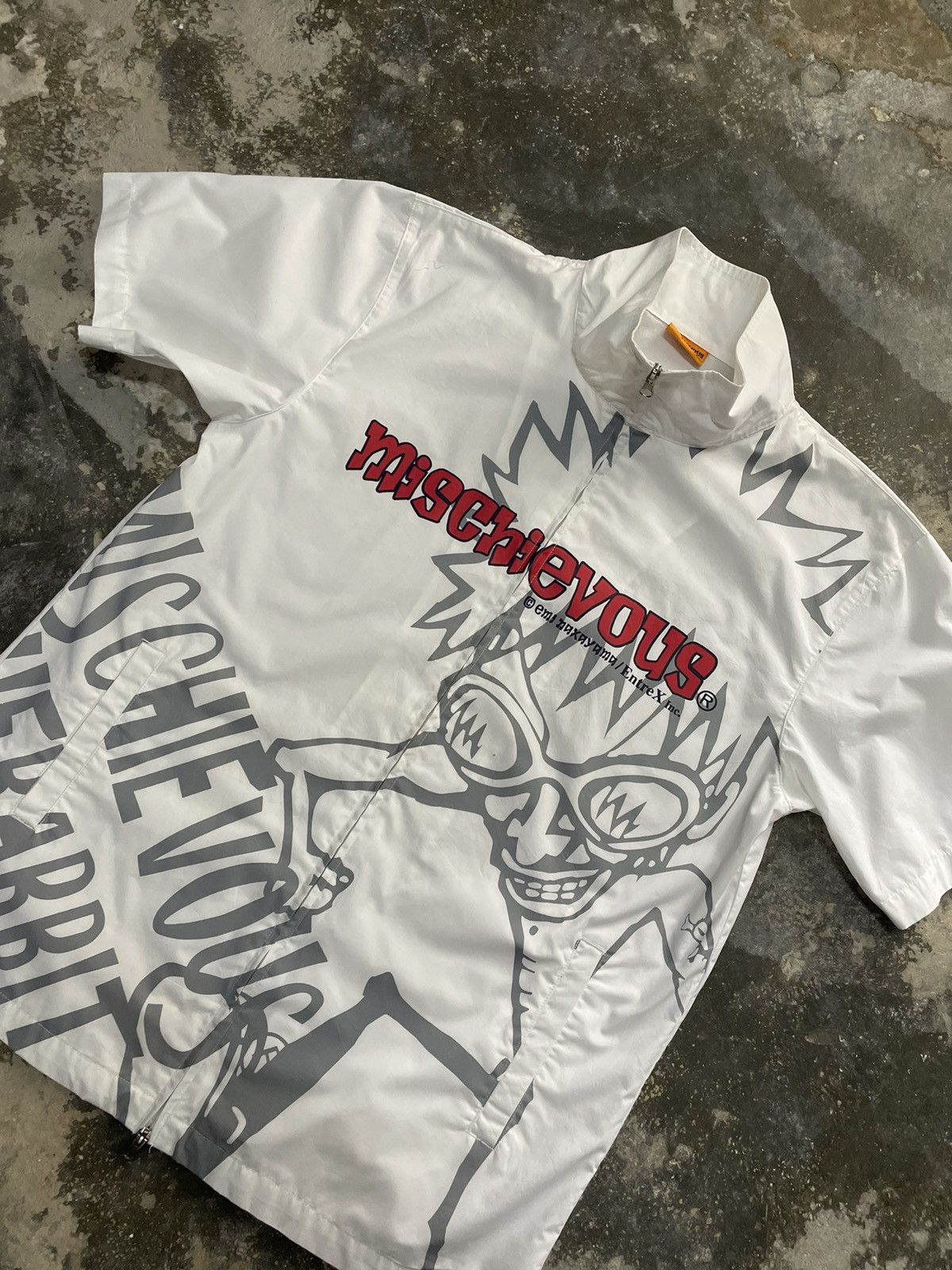 Other 🔥BEST OFFER 🔥 Mischievous Shirt Big Printed Size US L / EU 52-54 / 3 - 2 Thumbnail
