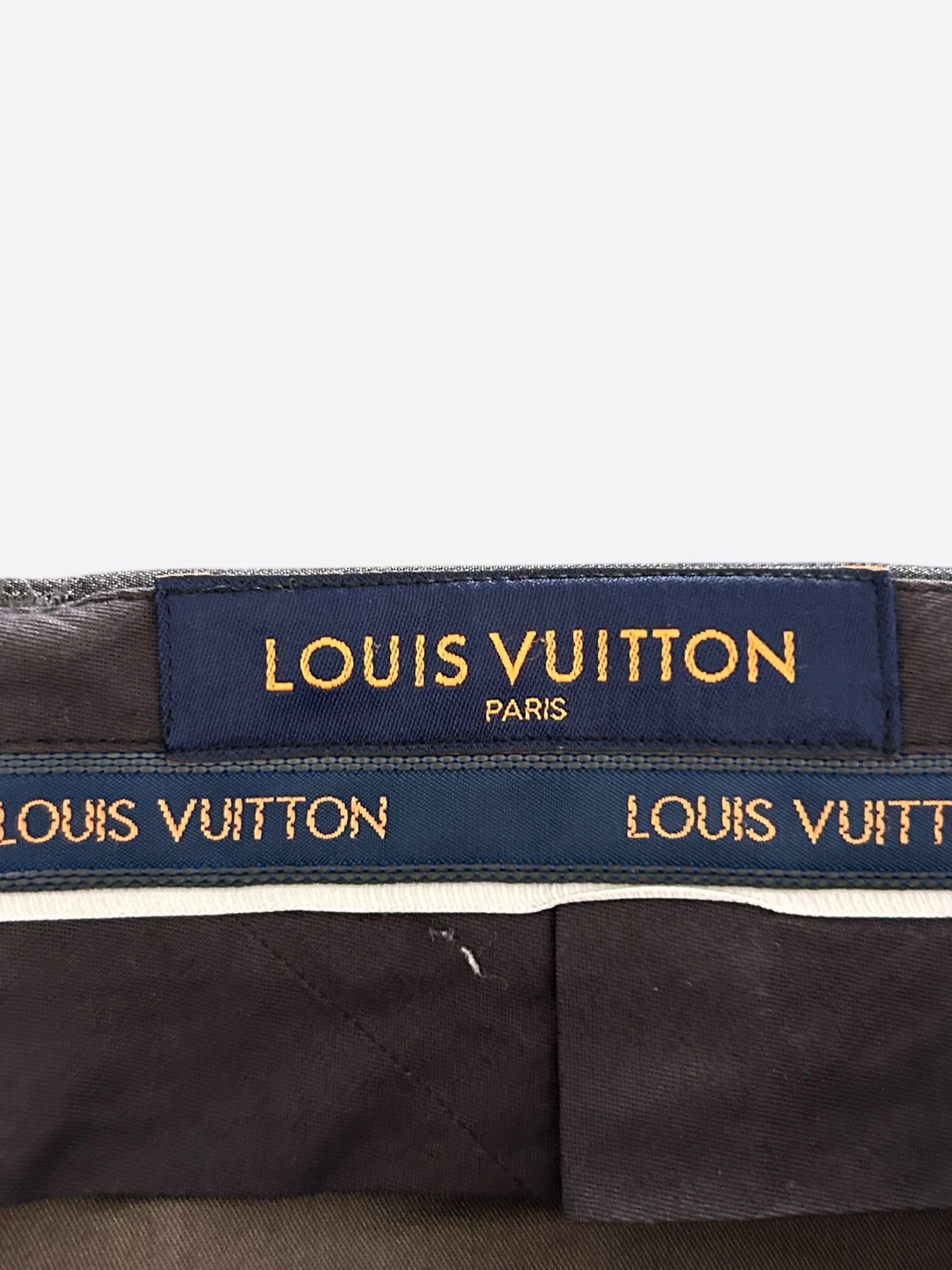Louis Vuitton Louis Vuitton Black Monogram Dress Pants Size US 32 / EU 48 - 3 Thumbnail