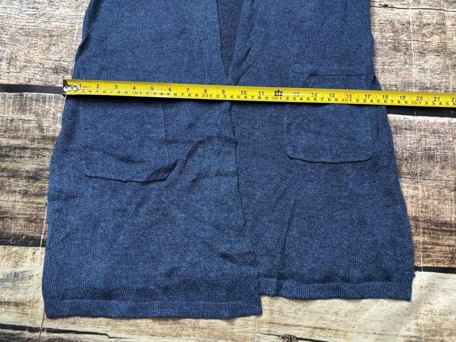 Other J Jill Cardigan Sweater Womens Medium Linen Blend Long Size M / US 6-8 / IT 42-44 - 11 Thumbnail