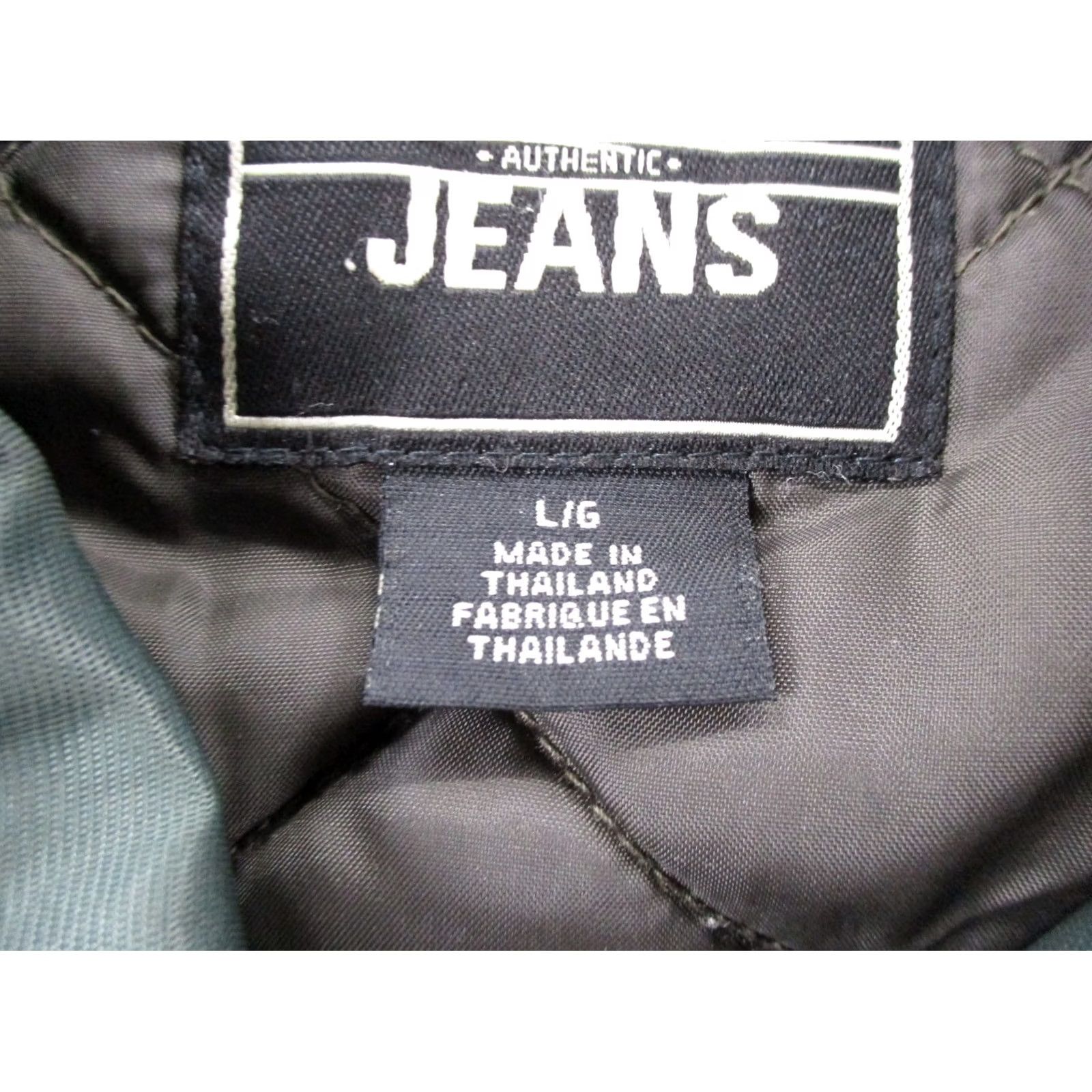Guess VINTAGE GUESS Jacket Mens L Green Nylon Bomber Coat Quilted Lined 90s Y2K Size US L / EU 52-54 / 3 - 7 Thumbnail