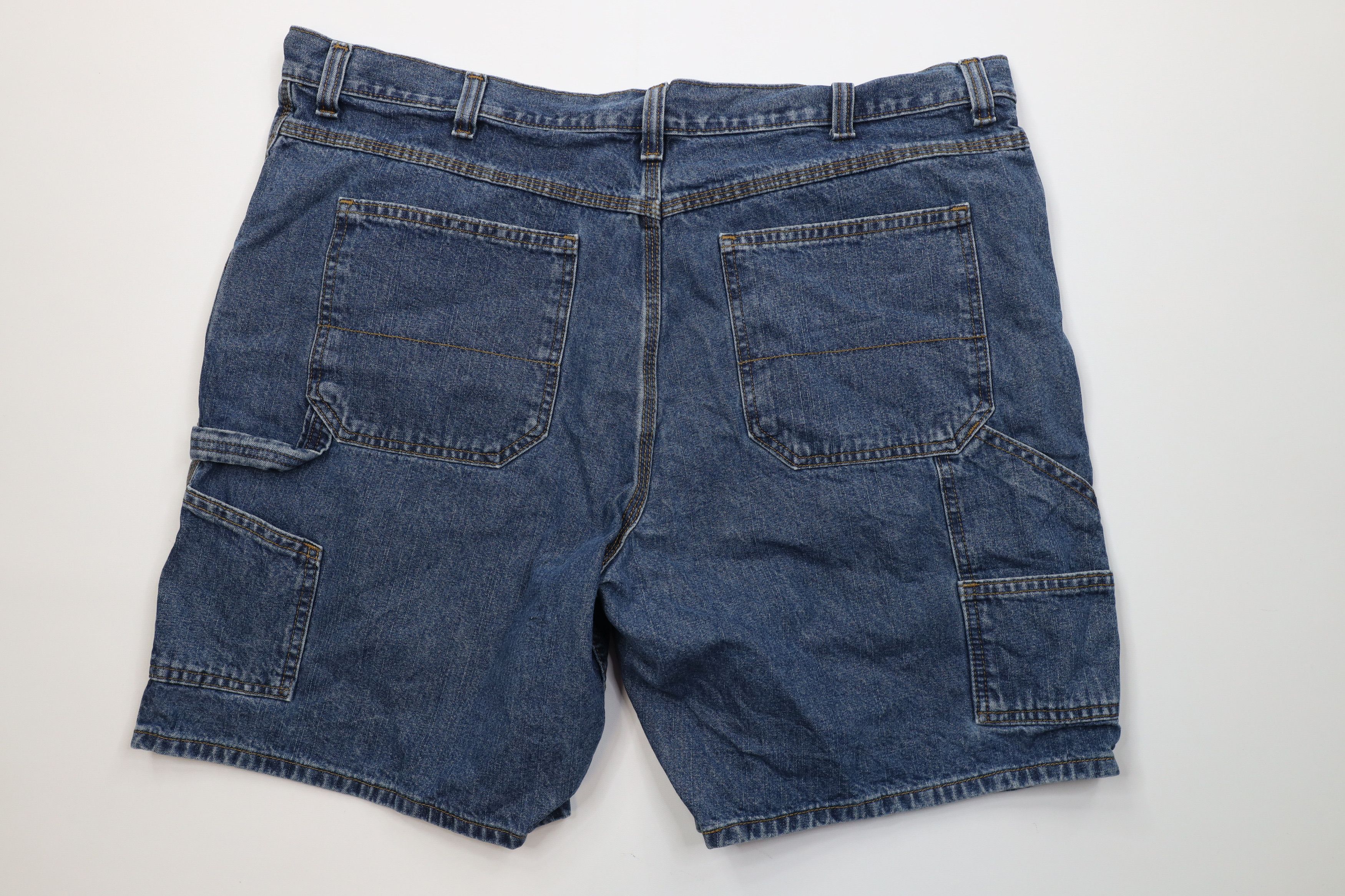 Vintage Vintage 90s Y2K Streetwear Relaxed Denim Jean Shorts Jorts Size US 44 / EU 60 - 7 Thumbnail