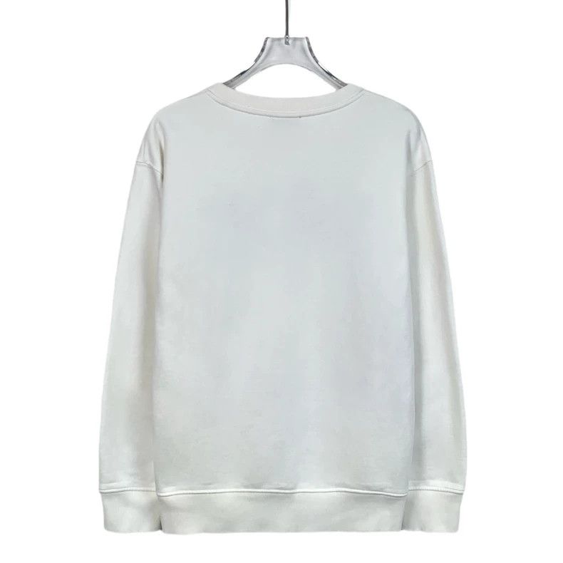 Dior Dior White logo letter embroidery cotton round-neck long-sl Size US S / EU 44-46 / 1 - 2 Thumbnail