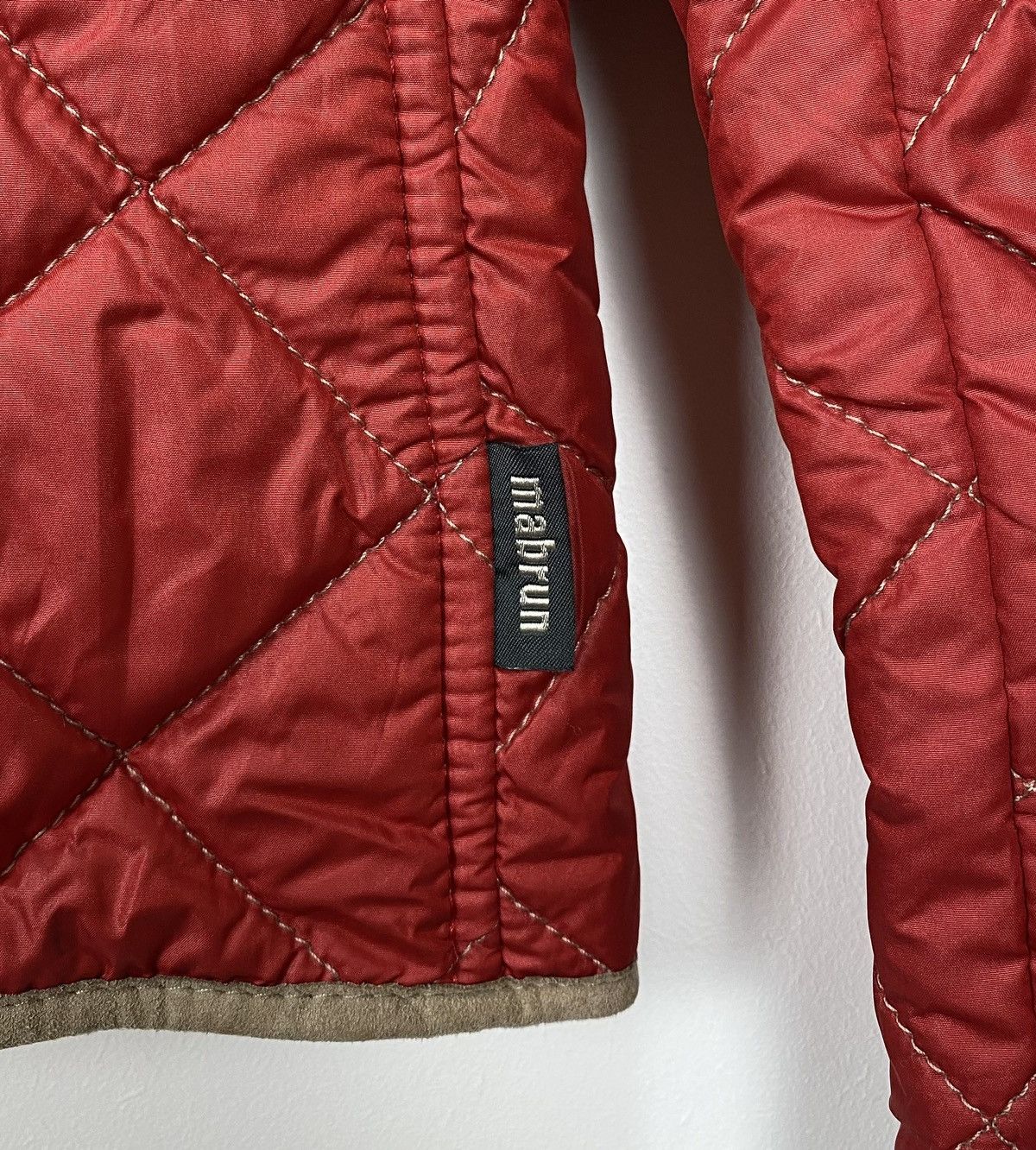 Other Mabrun Quilted Light Buttons Jacket Luxury Casual Classic Size XL / US 12-14 / IT 48-50 - 3 Thumbnail