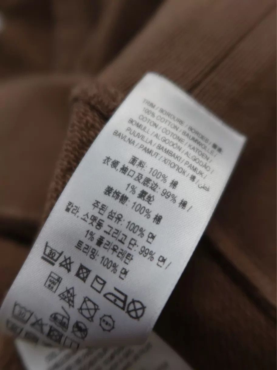 Burberry Burberry Check Cotton Crew Slim Sweatshirt Men's L Size US L / EU 52-54 / 3 - 5 Thumbnail