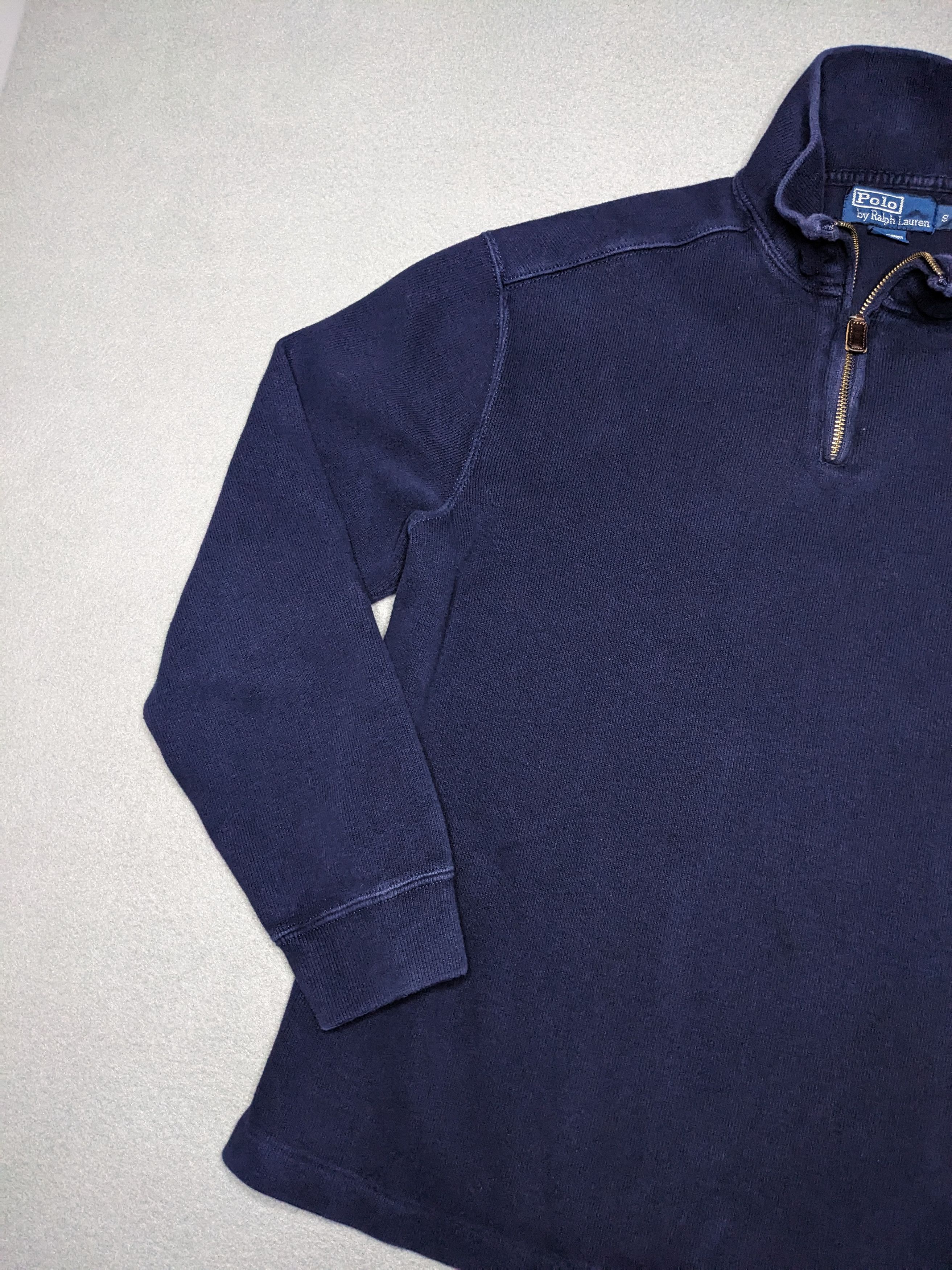 Polo Ralph Lauren VTG Polo Ralph Lauren 1/4 Zip Sweater Mock Neck Mens Small Size US S / EU 44-46 / 1 - 5 Thumbnail