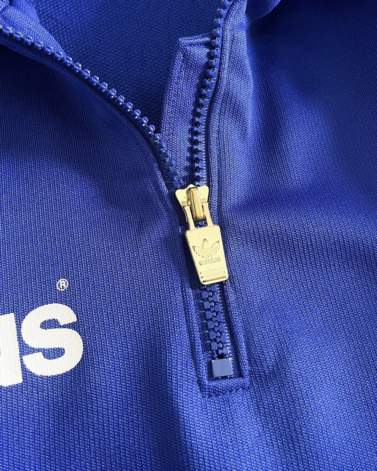 Adidas Vintage Adidas 3 Stripes Half Zip Jacket Size US M / EU 48-50 / 2 - 7 Thumbnail