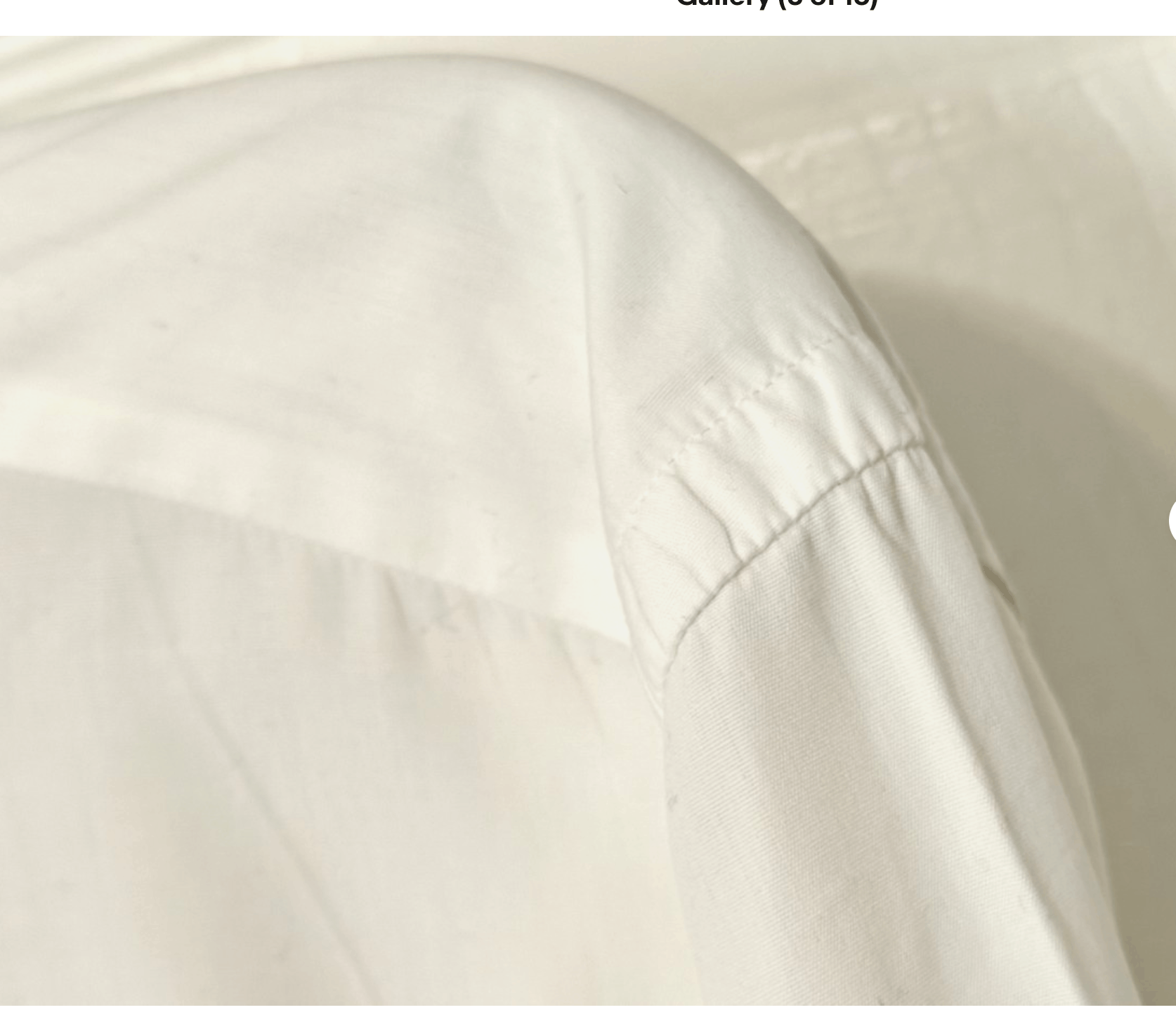 Tom Ford Classic White Dress Shirt 42/16.5 Made in Switzerland Size US L / EU 52-54 / 3 - 8 Thumbnail