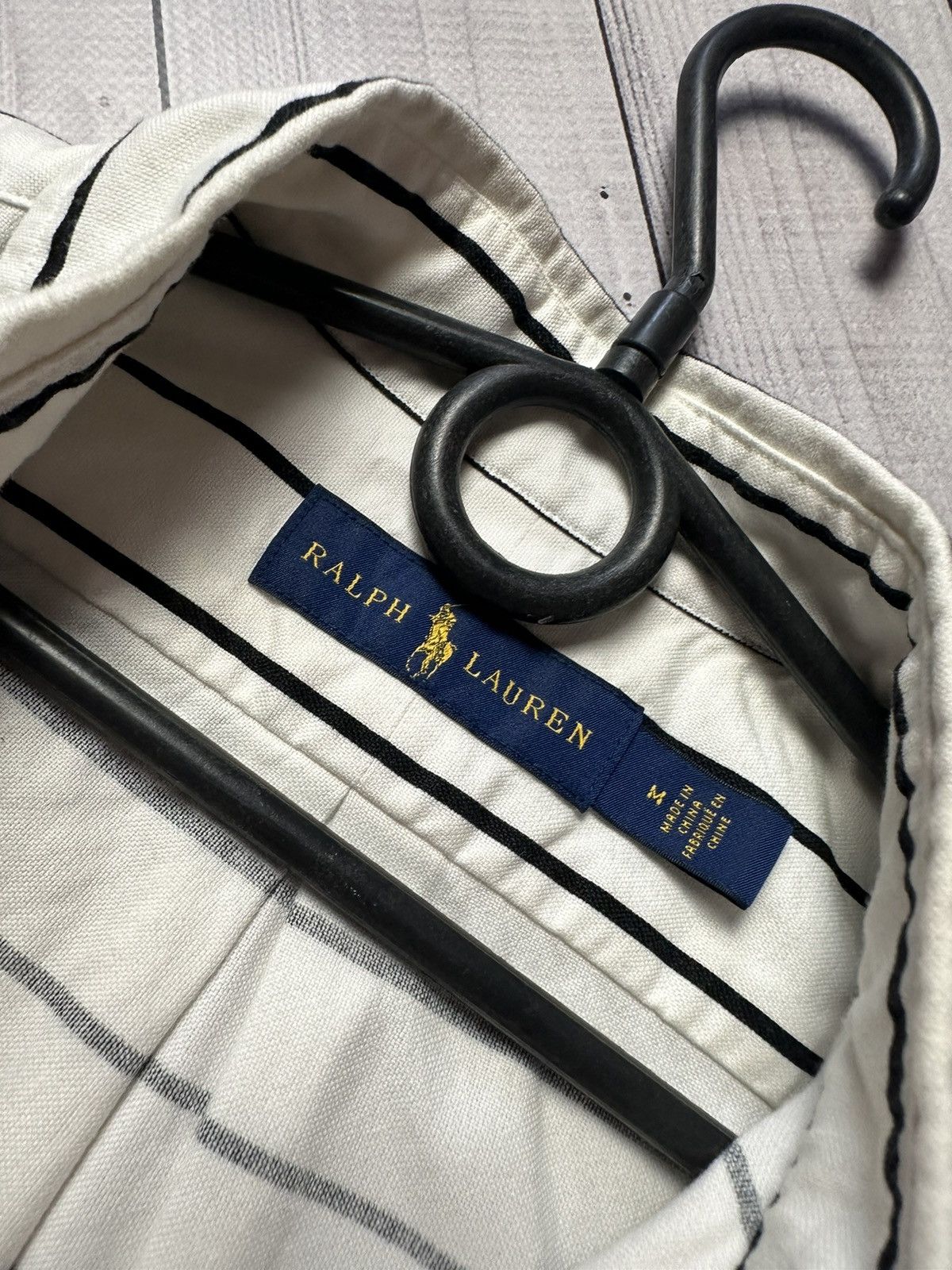 Polo Ralph Lauren × Vintage Vintage polo Ralph Lauren shirt size M rare striped Size US M / EU 48-50 / 2 - 5 Thumbnail