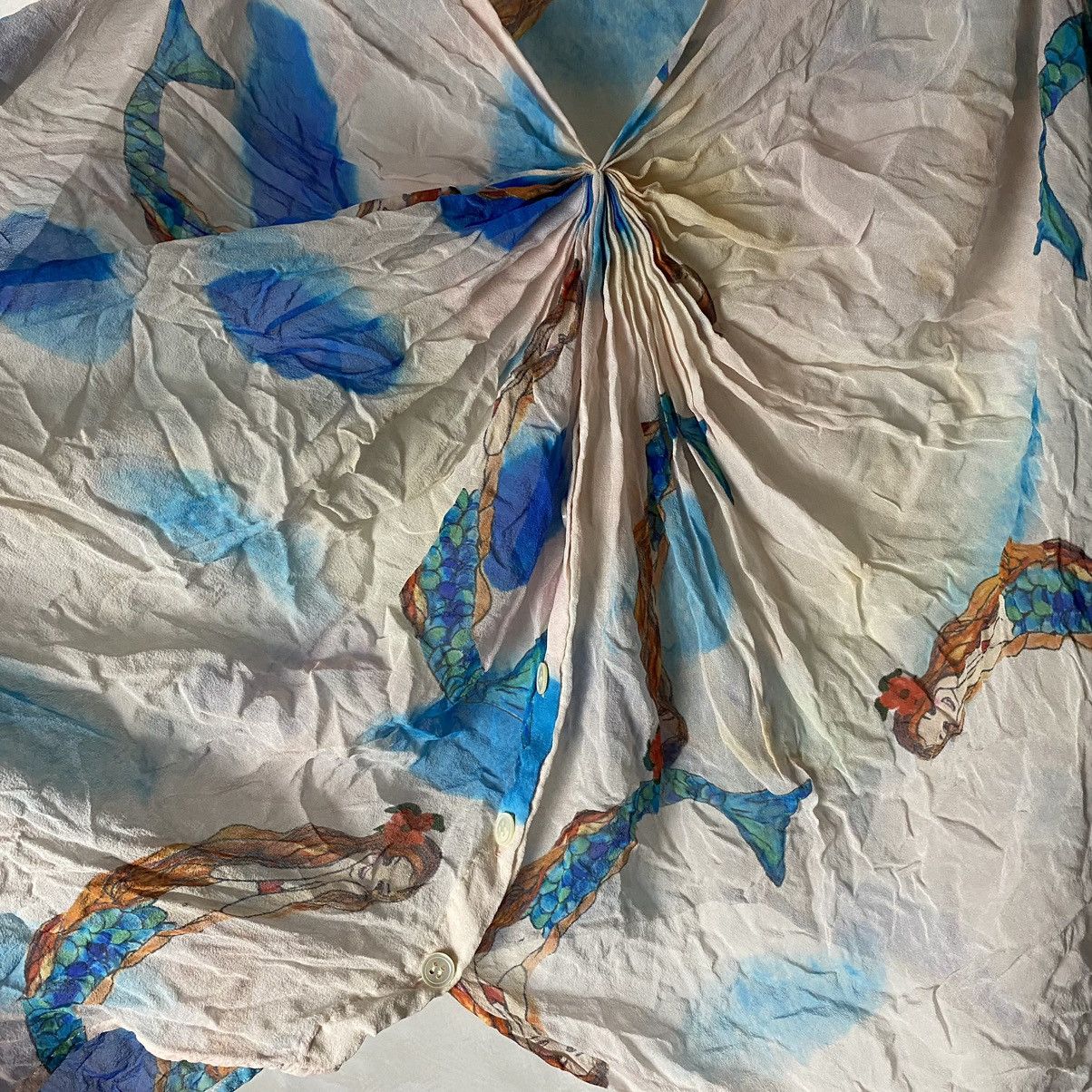 Tsumori Chisato Tsumori Chisato Mermaid Print Silk Size S / US 4 / IT 40 - 4 Thumbnail
