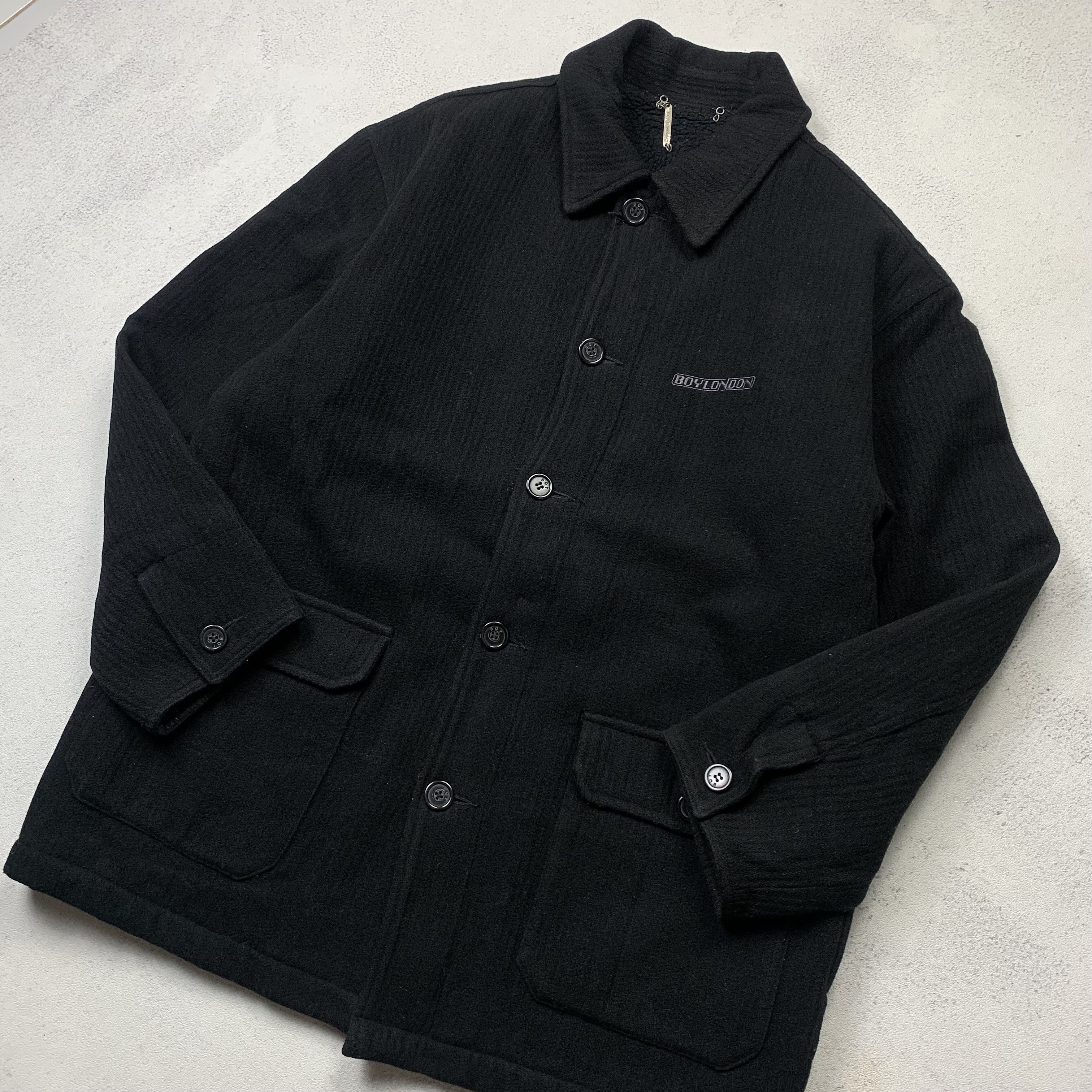 Boy London Vintage Boy London Wool Chore Jacket Coat Size US L / EU 52-54 / 3 - 1 Thumbnail