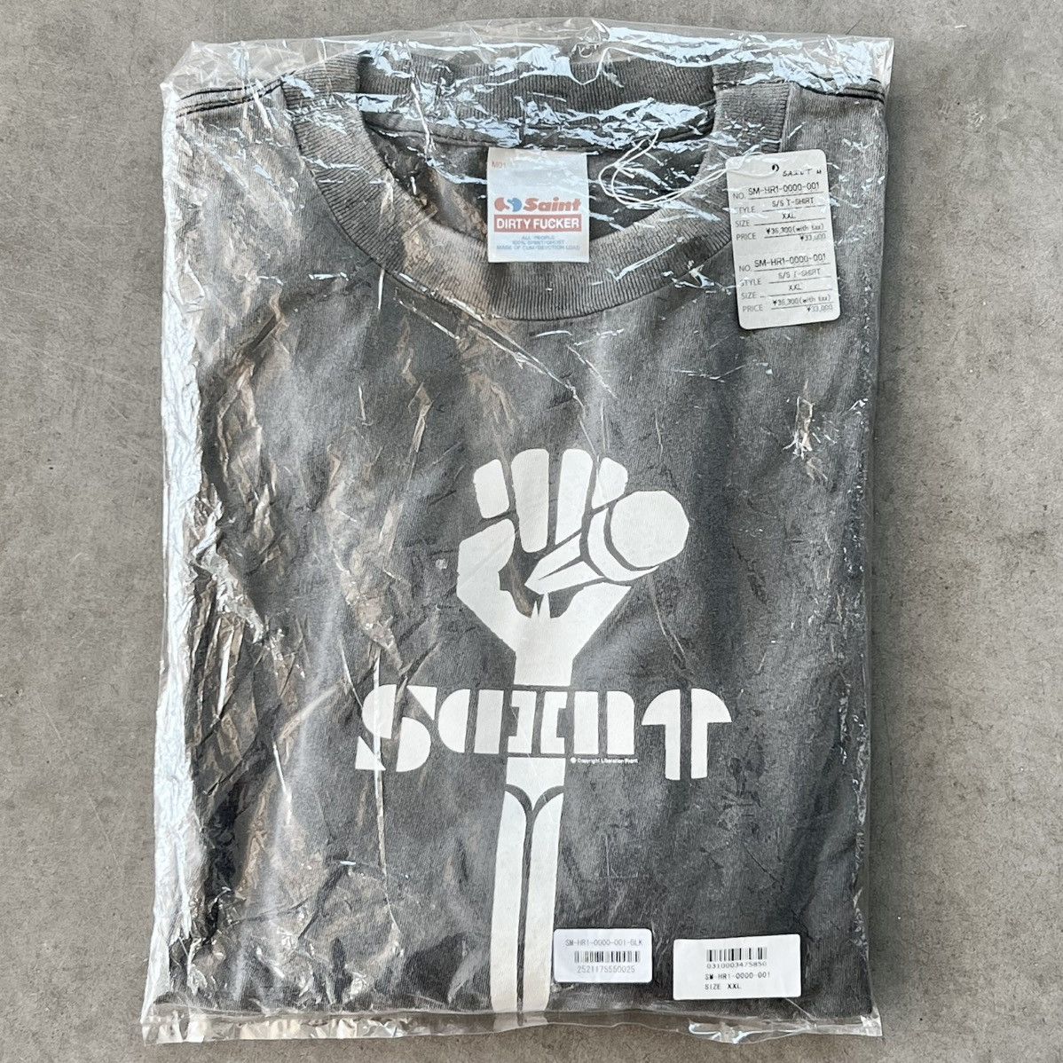 Saint Michael ❤️‍🔥 FIST TEE - POWER - SAINT MXXXXXX F/W 2025 Size US XXL / EU 58 / 5 - 23 Thumbnail