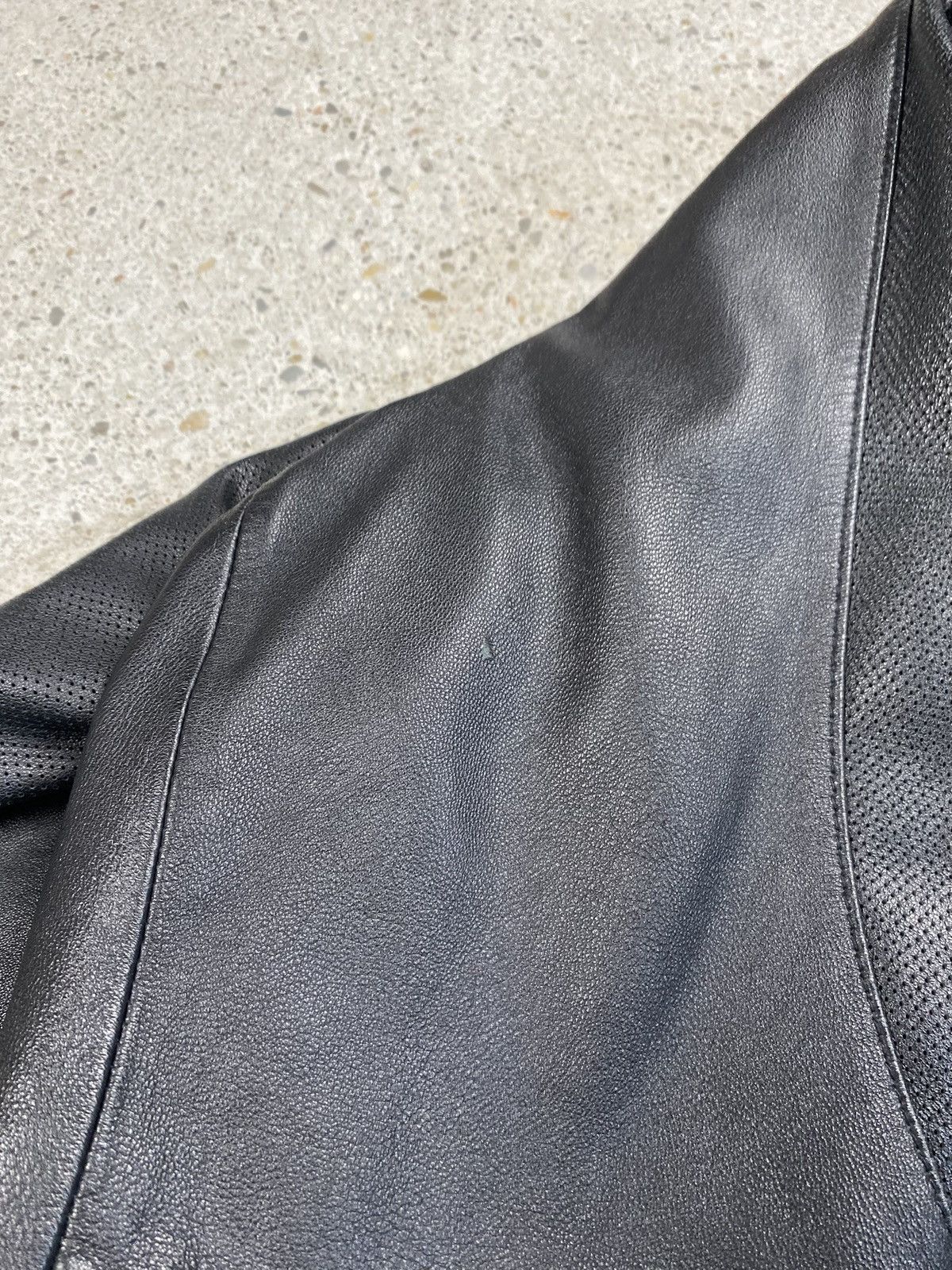 Calvin Klein Calvin klein black leather jacket luxury Size US L / EU 52-54 / 3 - 18 Thumbnail