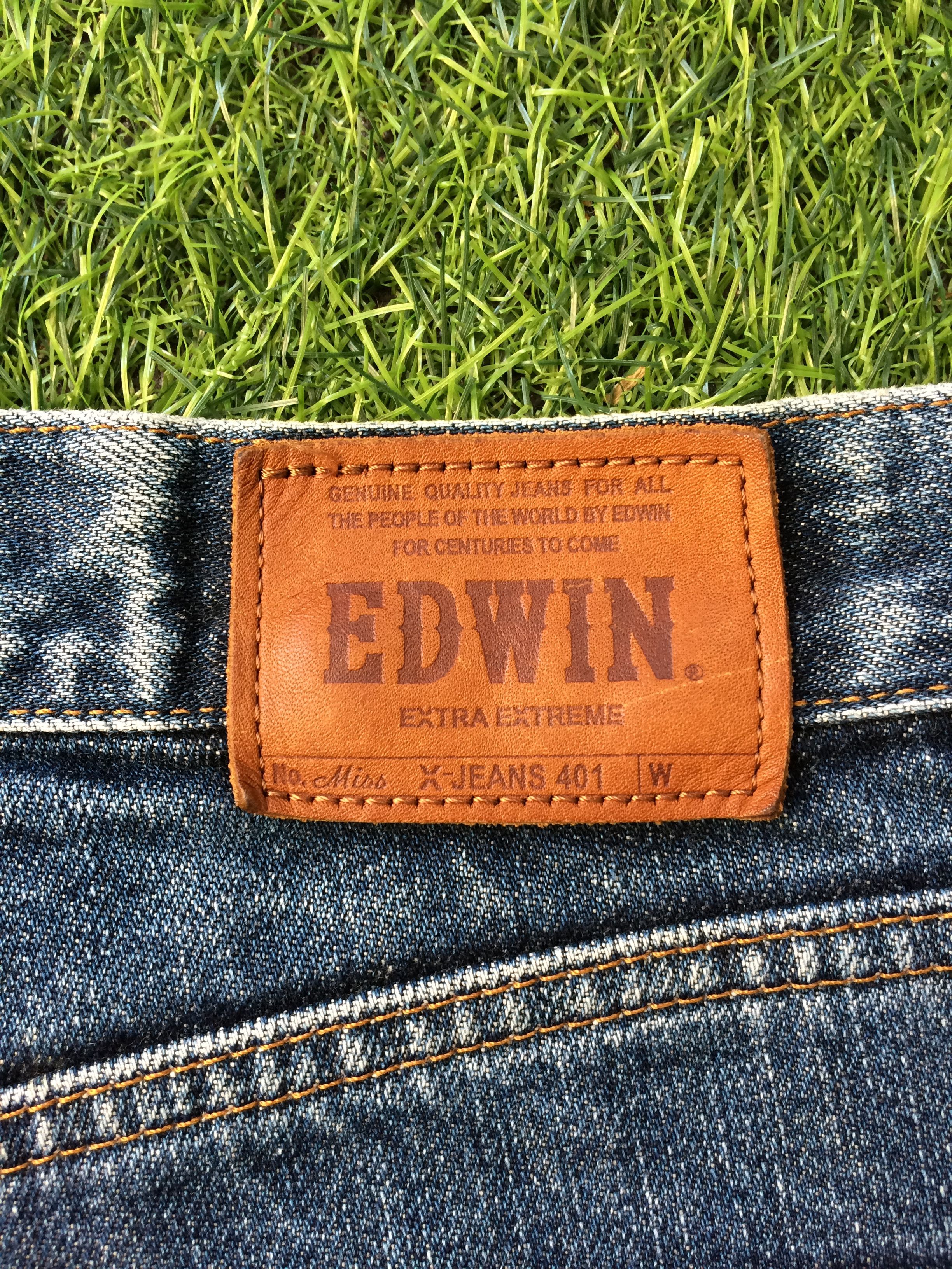 Edwin × Japanese Brand × Vintage Vintage Edwin Blue Denim Bootcut Jeans #D-645 Size US 28 / EU 44 - 10 Thumbnail