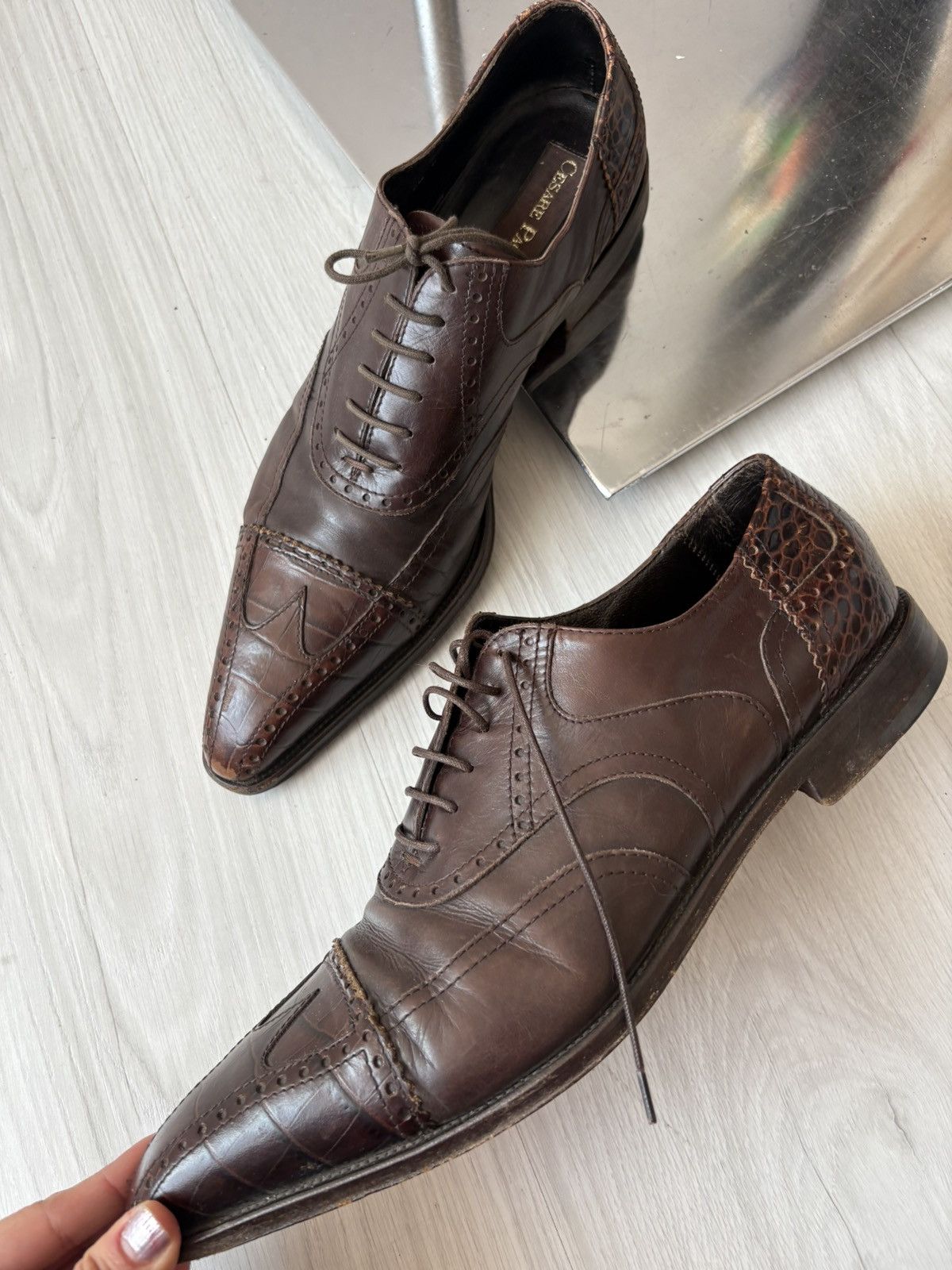 Paciotti Cesare Paciotti oxfords Size US 10 / EU 43 - 13 Thumbnail