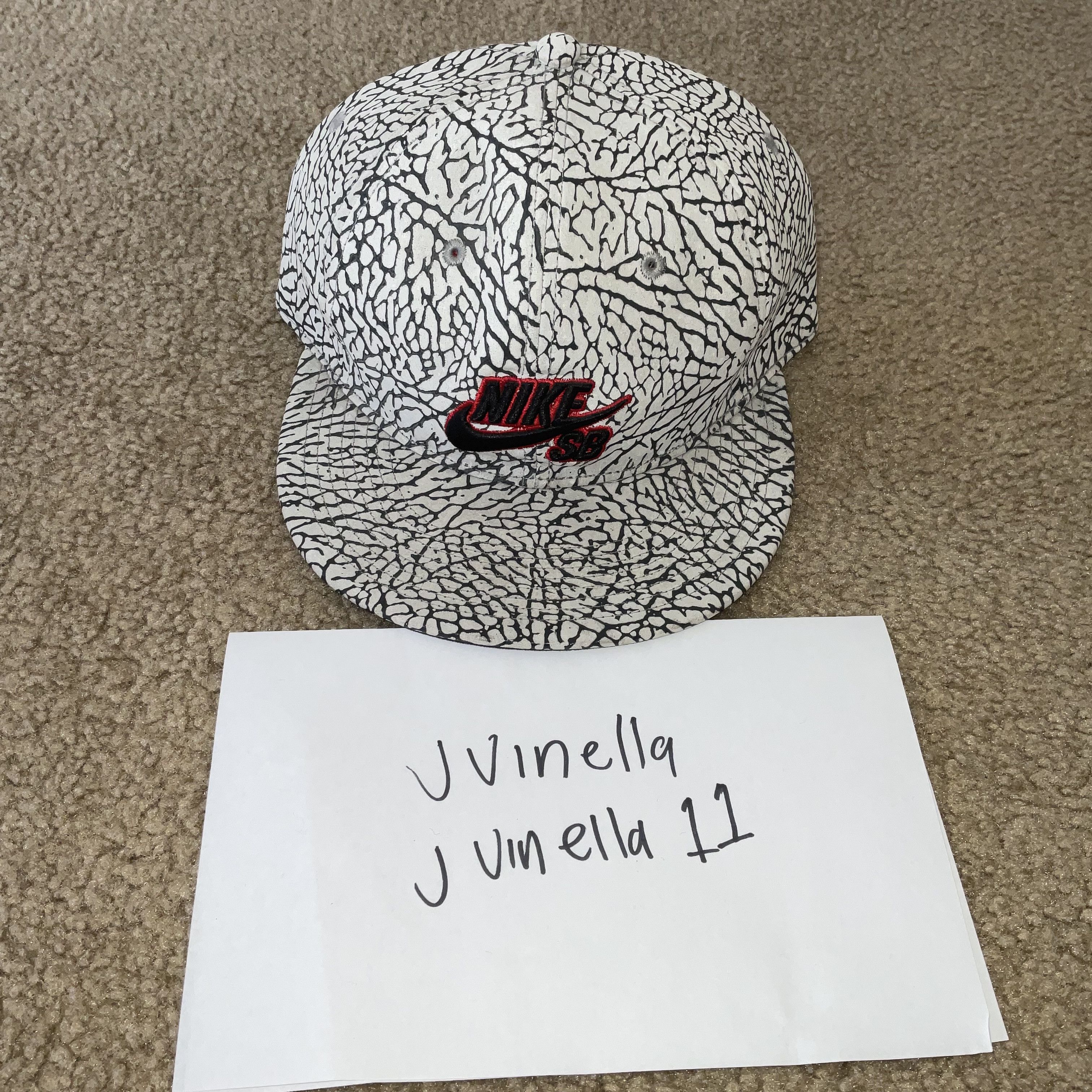 Nike nike sb hat 7 1/8 2006 elephant supreme dunk Size ONE SIZE - 1 Thumbnail