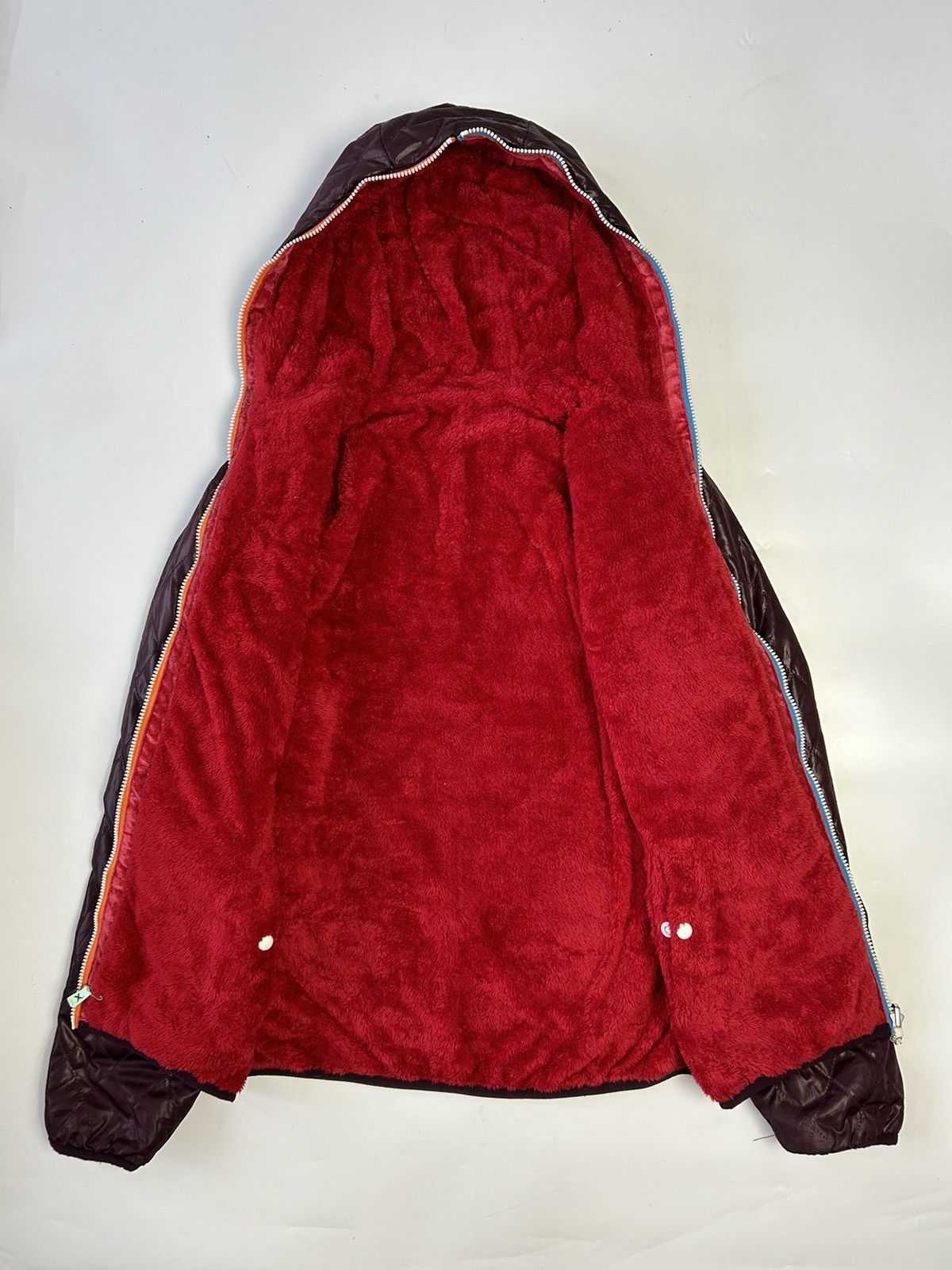 Japanese Brand TK MIX PICE REVERSIBLE WINTER HOODIE JACKET Size US XL / EU 56 / 4 - 2 Thumbnail
