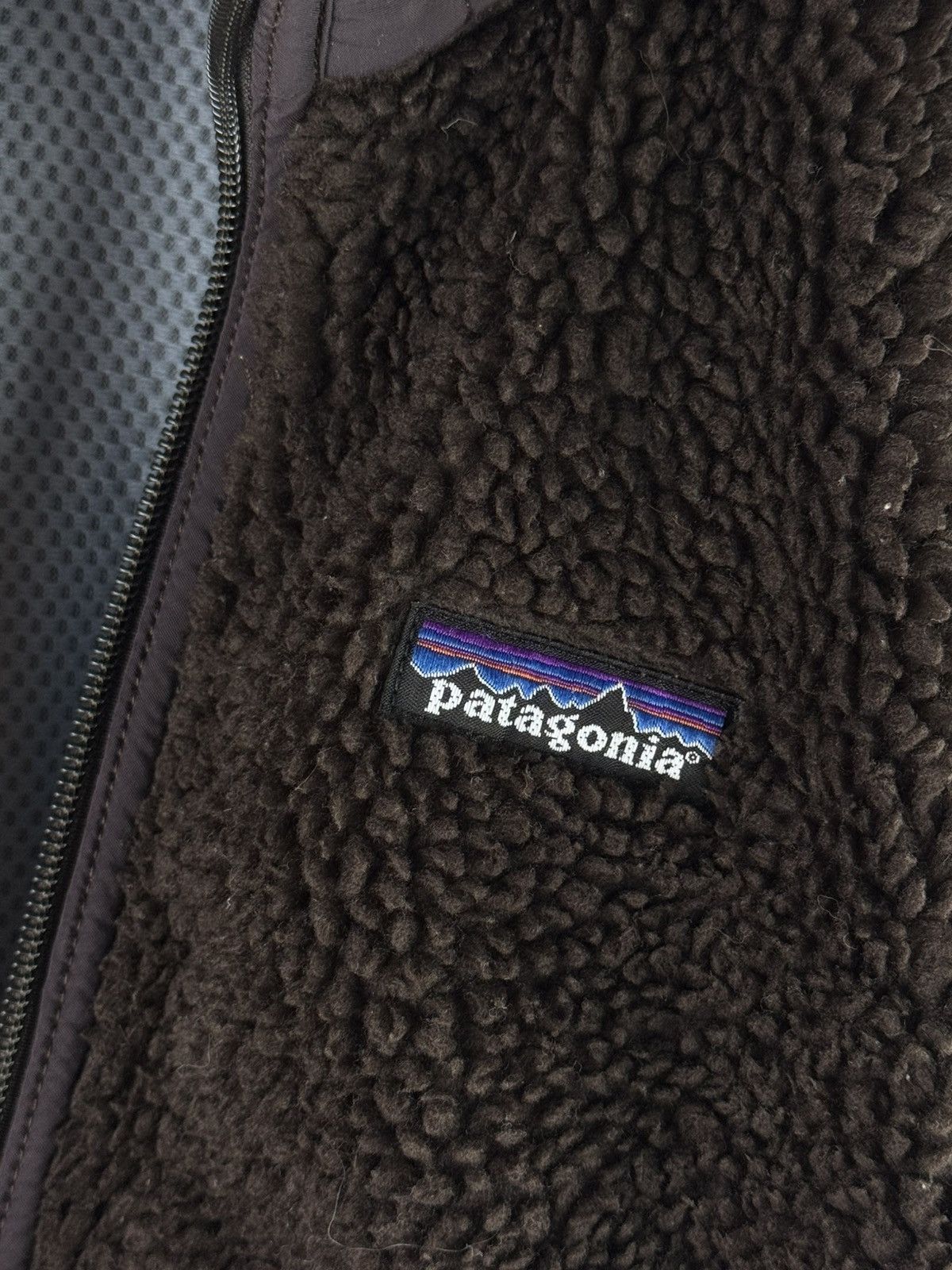 Patagonia Vintage 00s Patagonia Synchilla Deep Pile Fleece Brown Size S / US 4 / IT 40 - 3 Thumbnail