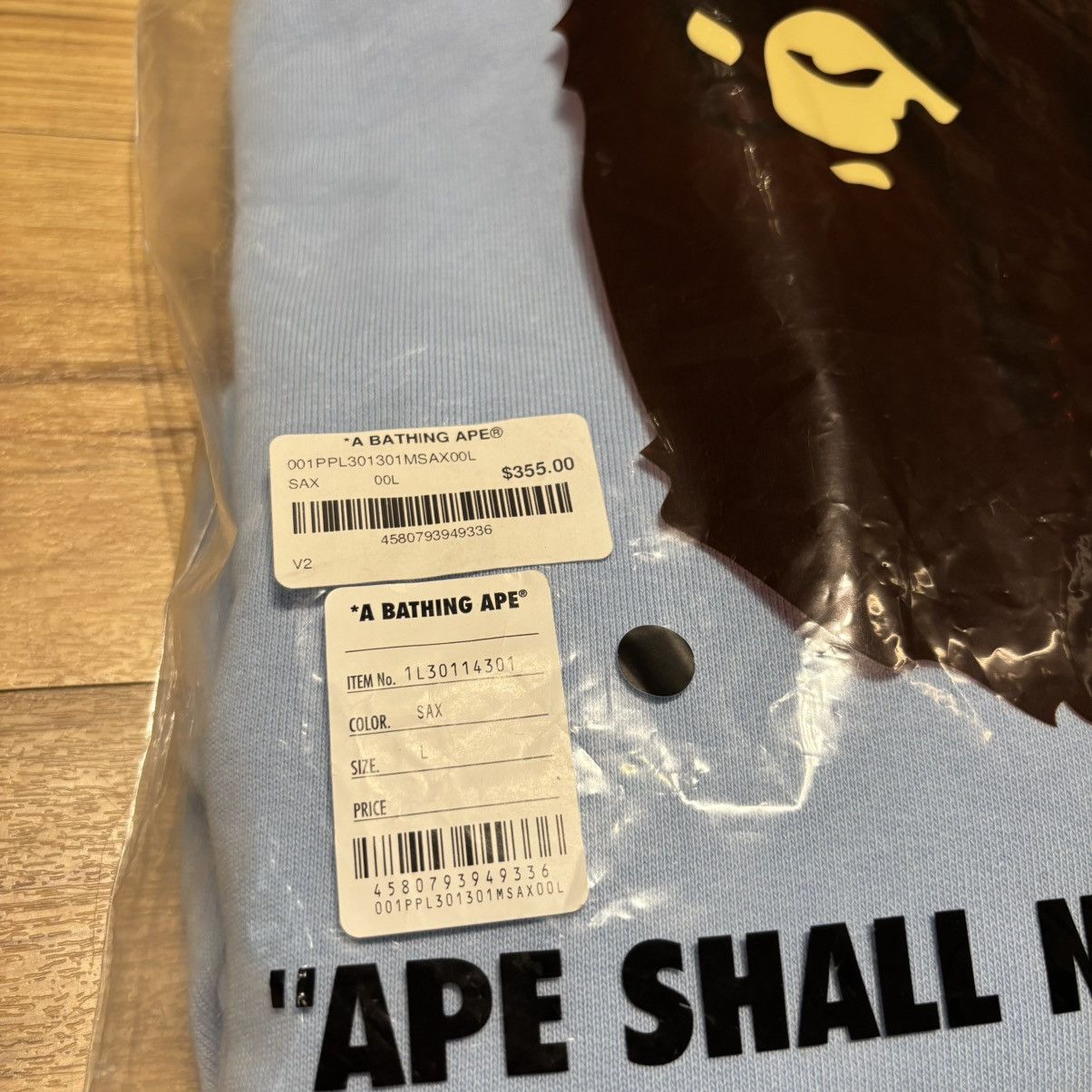 Bape Bape One Point Relaxed Pullover Hoodie Size US L / EU 52-54 / 3 - 10 Thumbnail