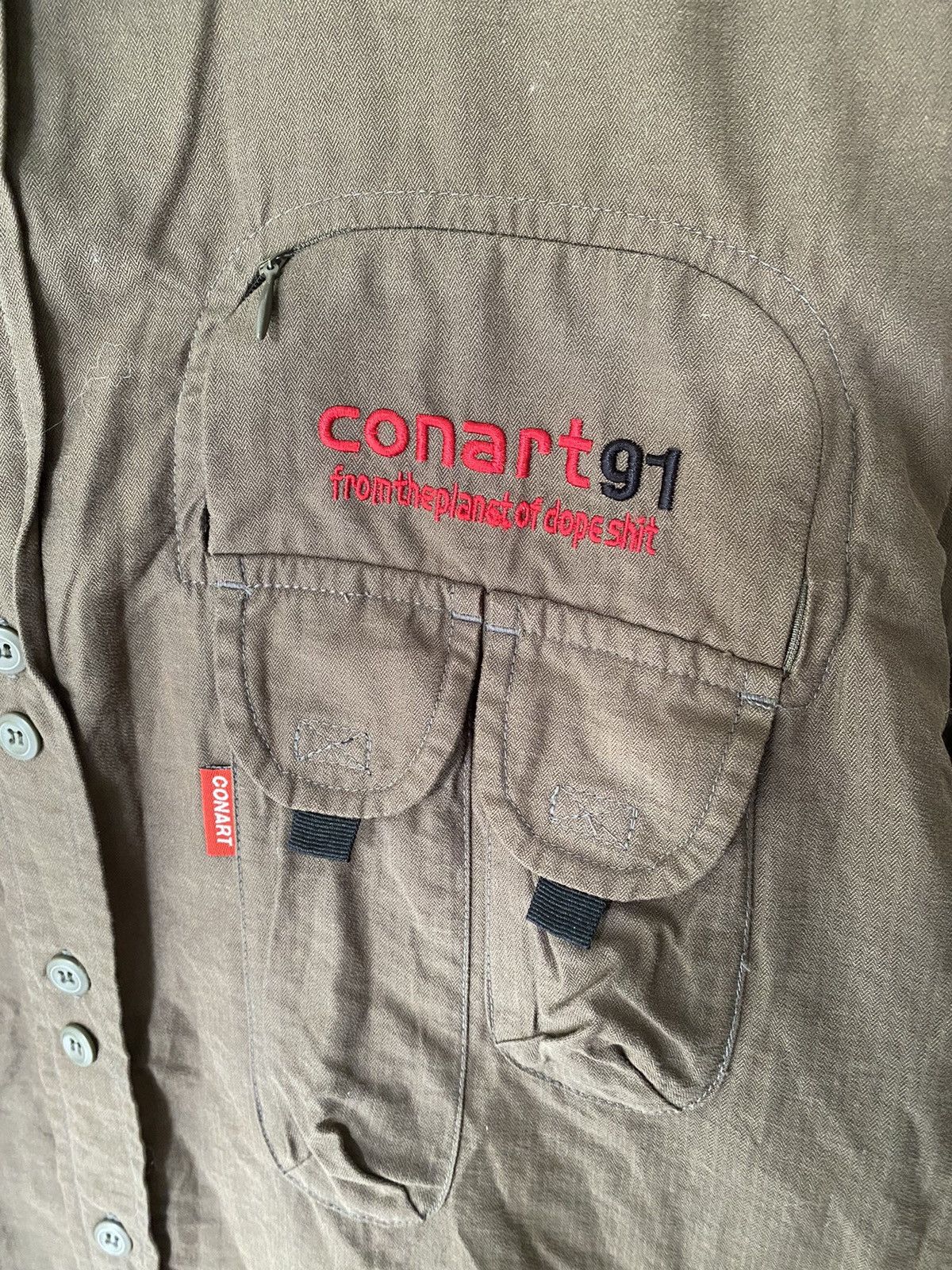 General Research × JNCO 1990s CONART utility multi pocket cargos jacket Size US L / EU 52-54 / 3 - 7 Thumbnail