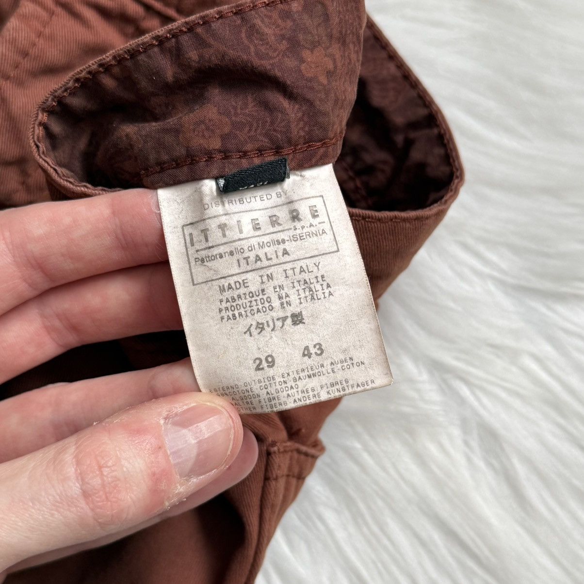 Dolce & Gabbana 📌 Vintage Dolce&Gabbana Low Rise Archive 00s Y2K Jeans Size 29" - 17 Thumbnail