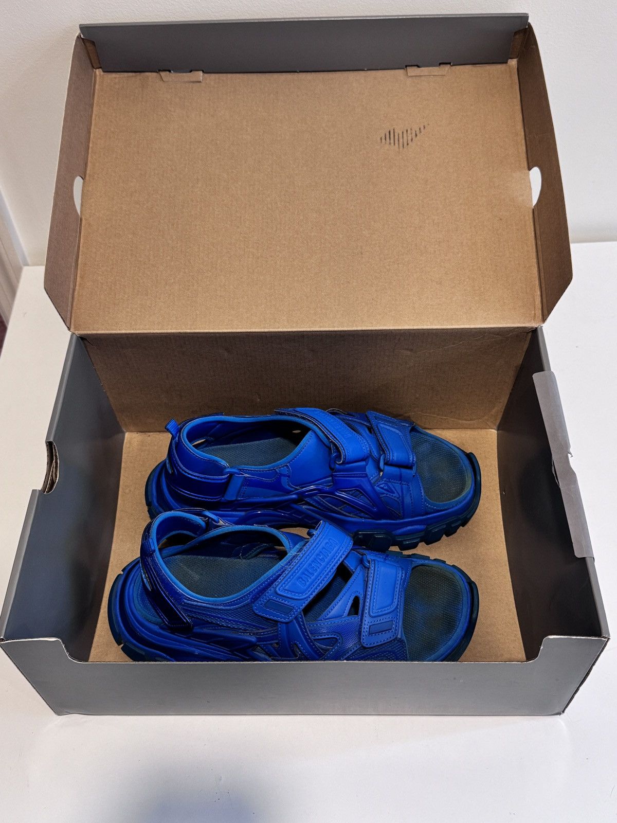 Balenciaga Balenciaga Track Sandal blue - Men's Size US 8 / EU 41 - 5 Thumbnail