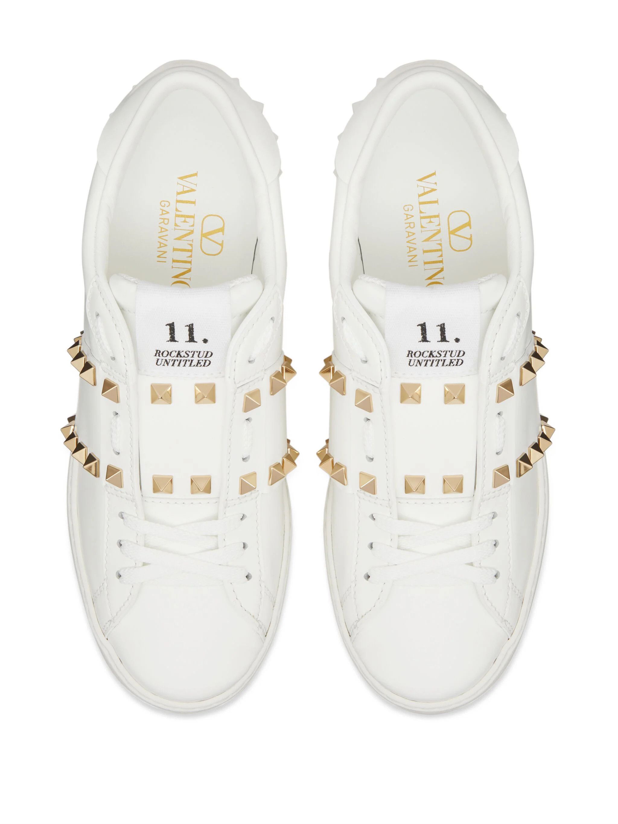 Valentino o1s22i1n0924 Open Disco Wedge Sneakers in White Size US 10 / IT 40 - 4 Thumbnail