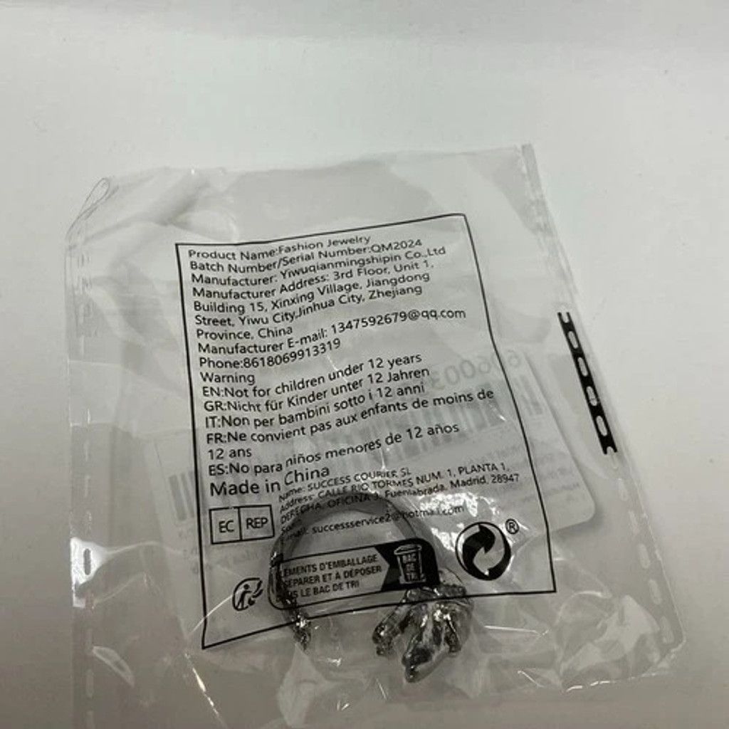 The Unbranded Brand NWT Cute Open Ring Silver Adjustable Jewelry for Women Gift Size ONE SIZE - 3 Thumbnail