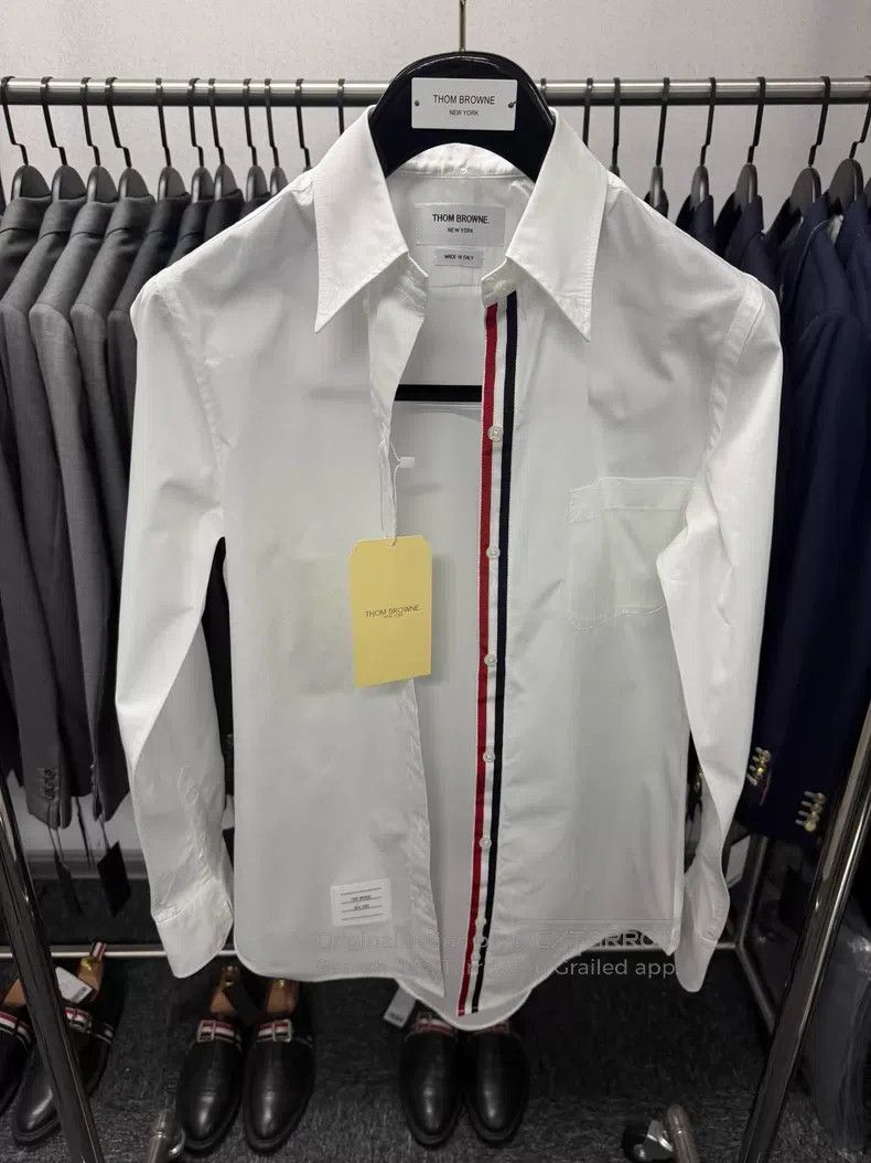 Thom Browne Thom Browne Shirt Size US XS / EU 42 / 0 - 1 Thumbnail