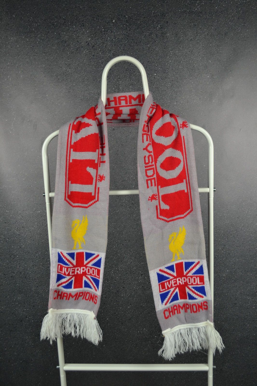 Vintage Vintage 90s Liverpool Football Scarf Soccer Retro Size ONE SIZE - 4 Thumbnail