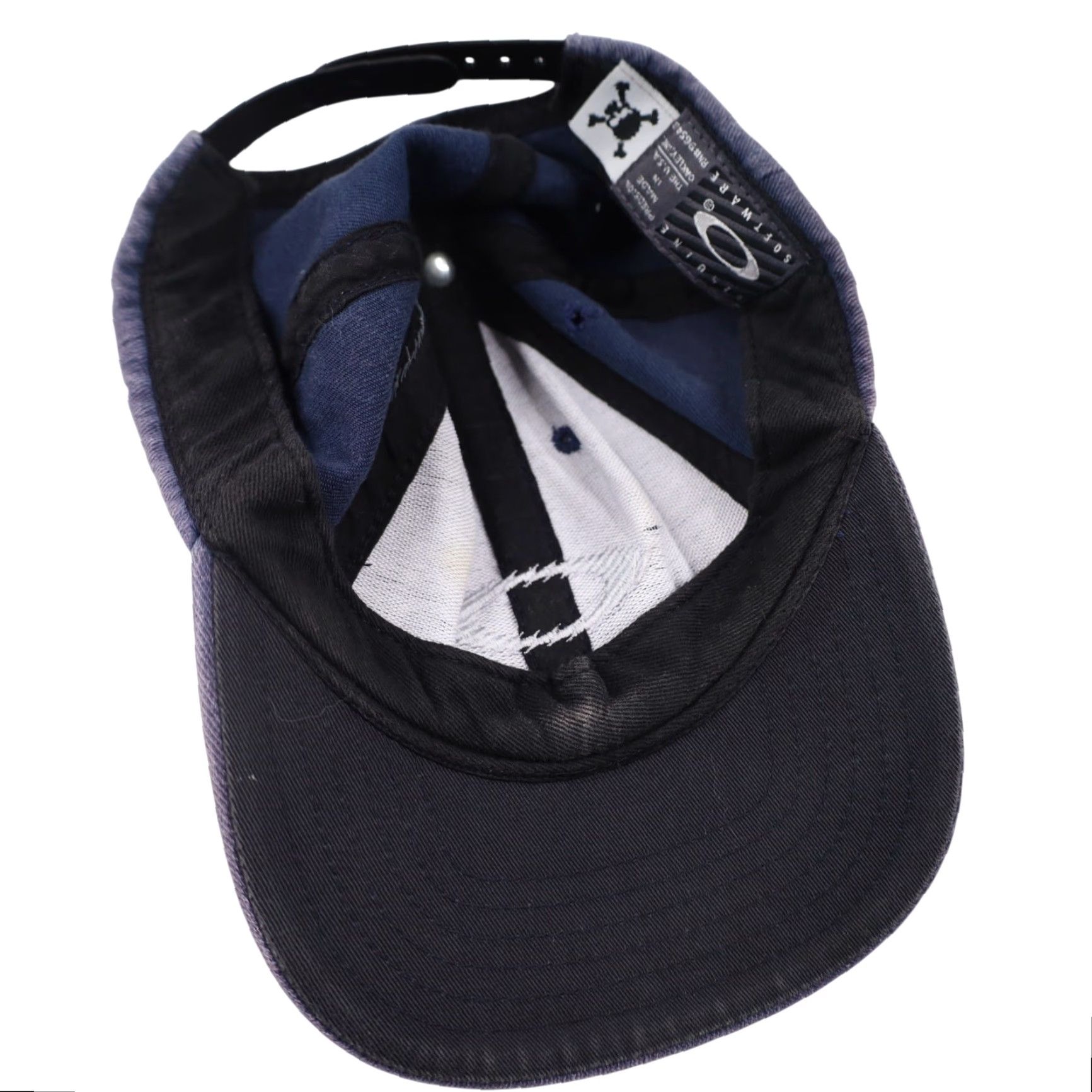 Oakley VINTAGE Oakley Software Snapback Hat Baseball Cap One Size Purple Mens Size ONE SIZE - 5 Thumbnail