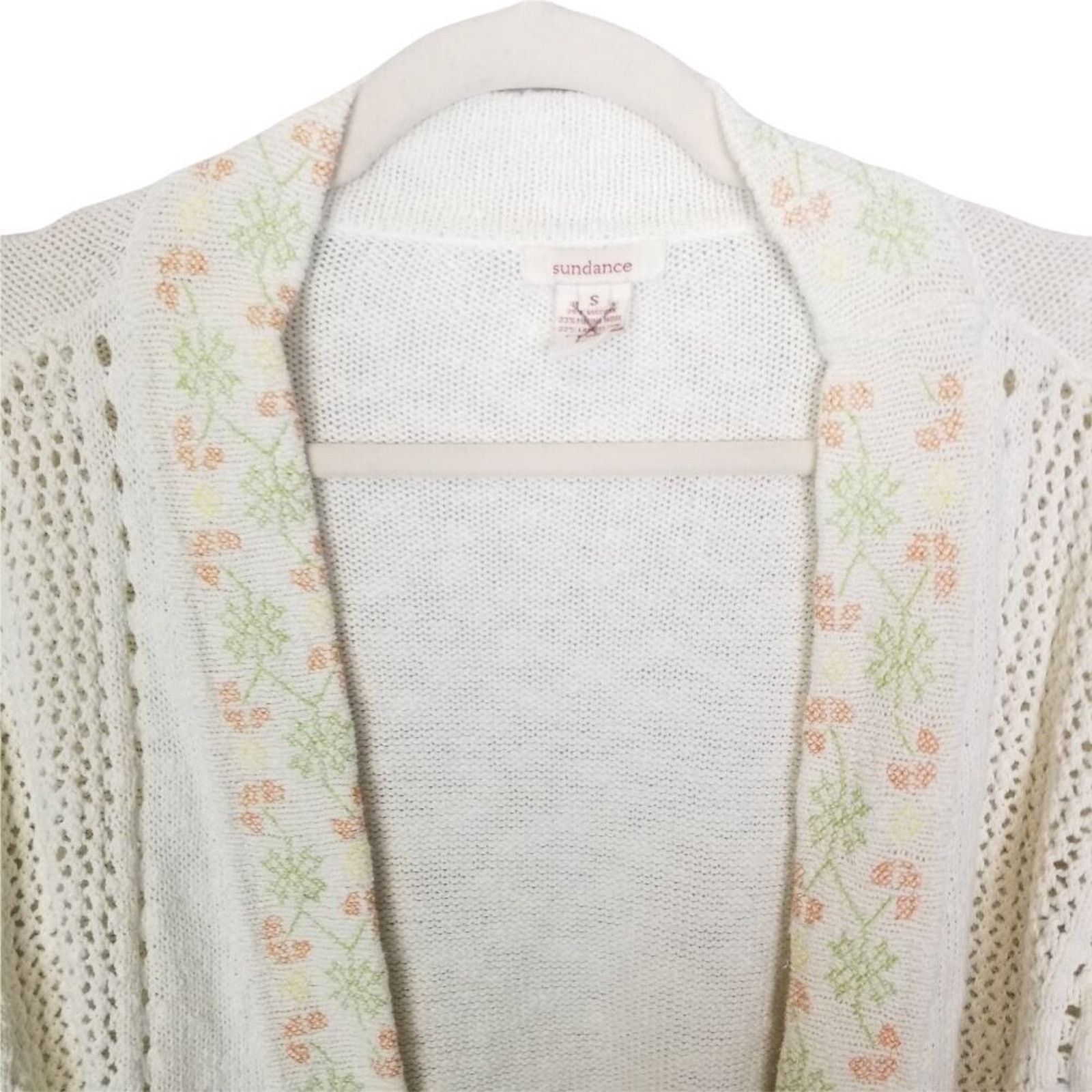 Sundry Sundance Wool Sweater Cardigan Cottagecore Boho Romantic S Size S / US 4 / IT 40 - 2 Thumbnail