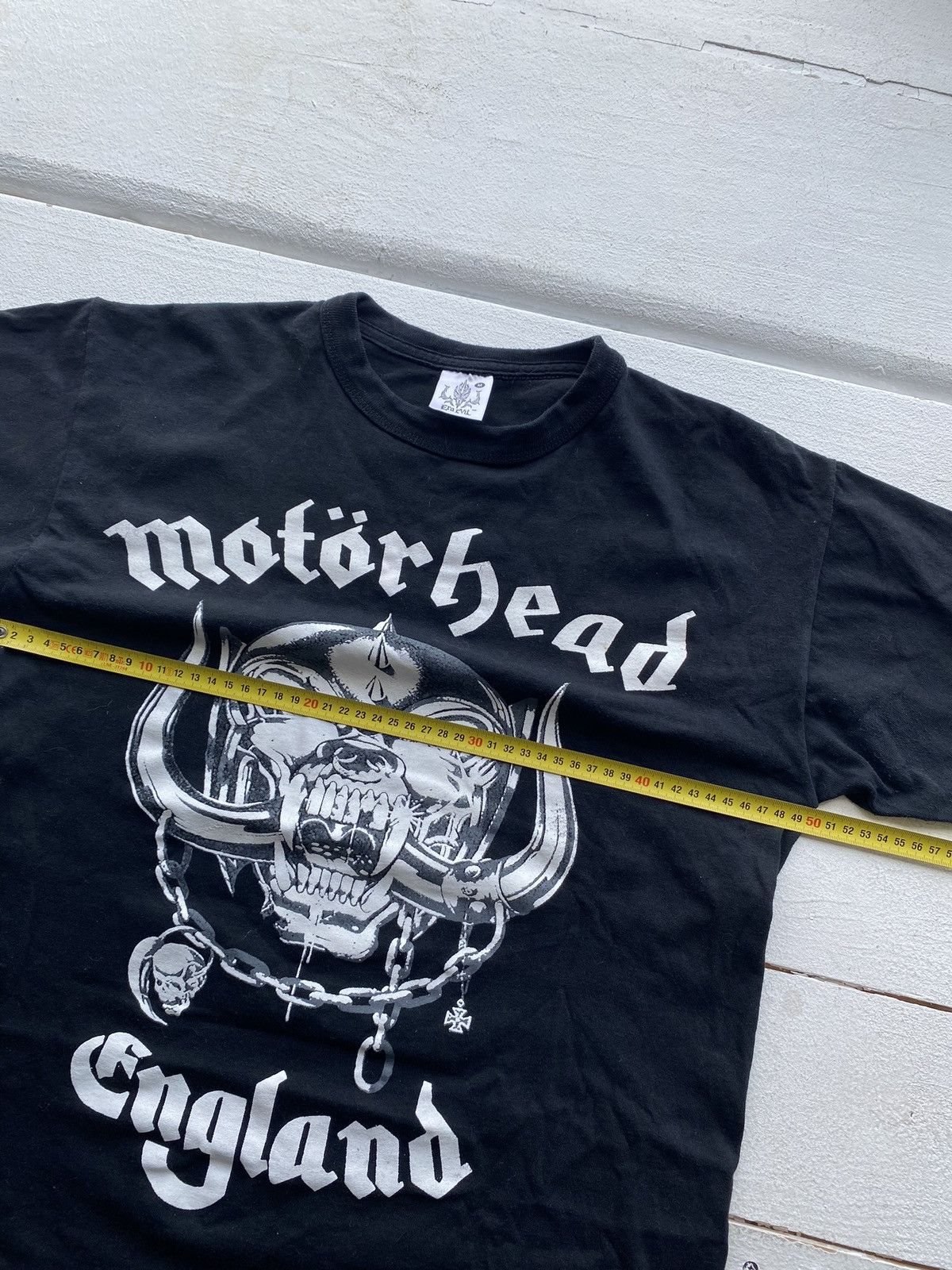 Band Tees × Vintage 🔥VNTG Motorhead England T-Shirt Era Evil Metal Rock Band Tee Size US M / EU 48-50 / 2 - 12 Thumbnail