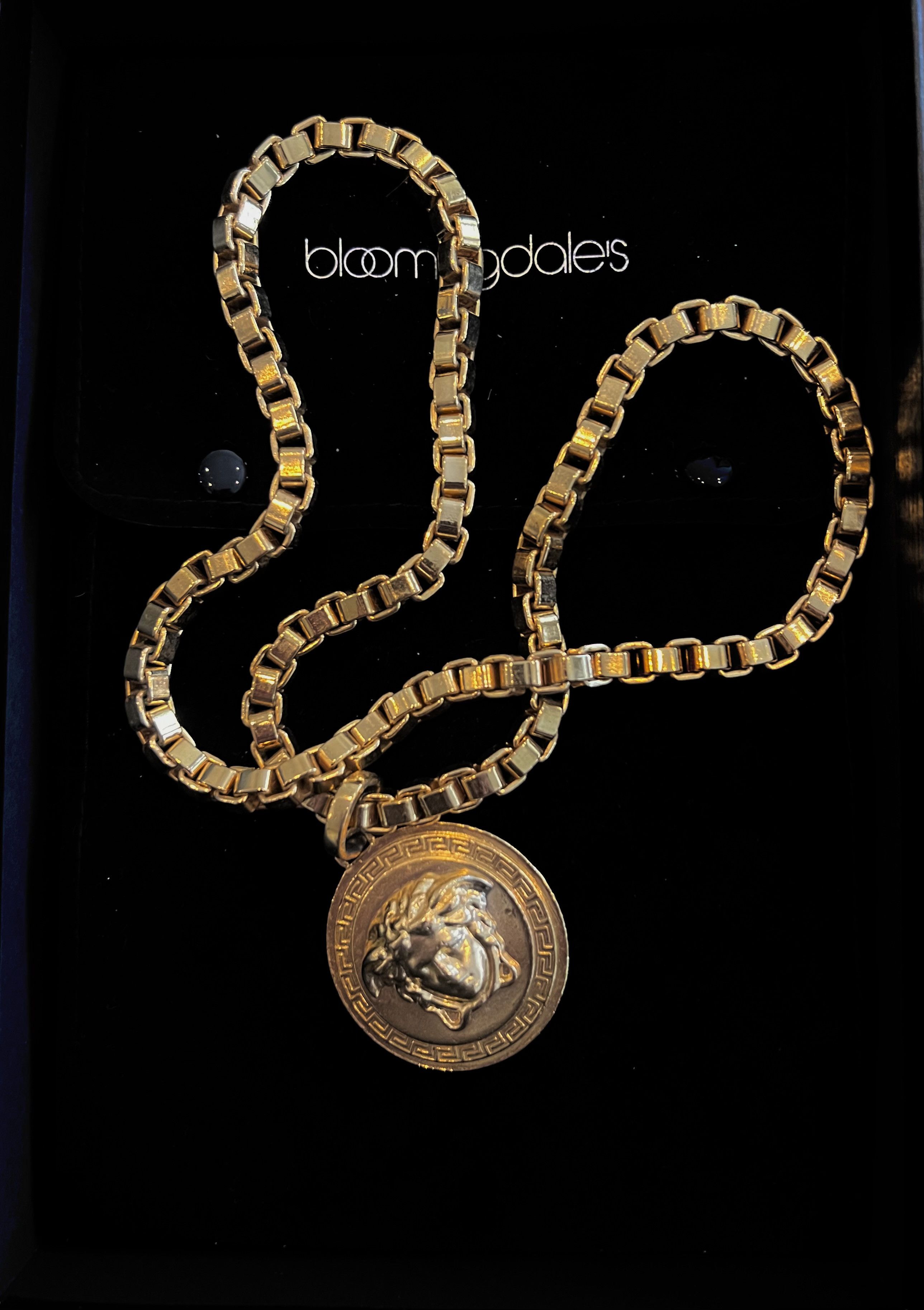Versace Versace Gold Chain Medusa Medallion Necklace Size ONE SIZE - 5 Thumbnail