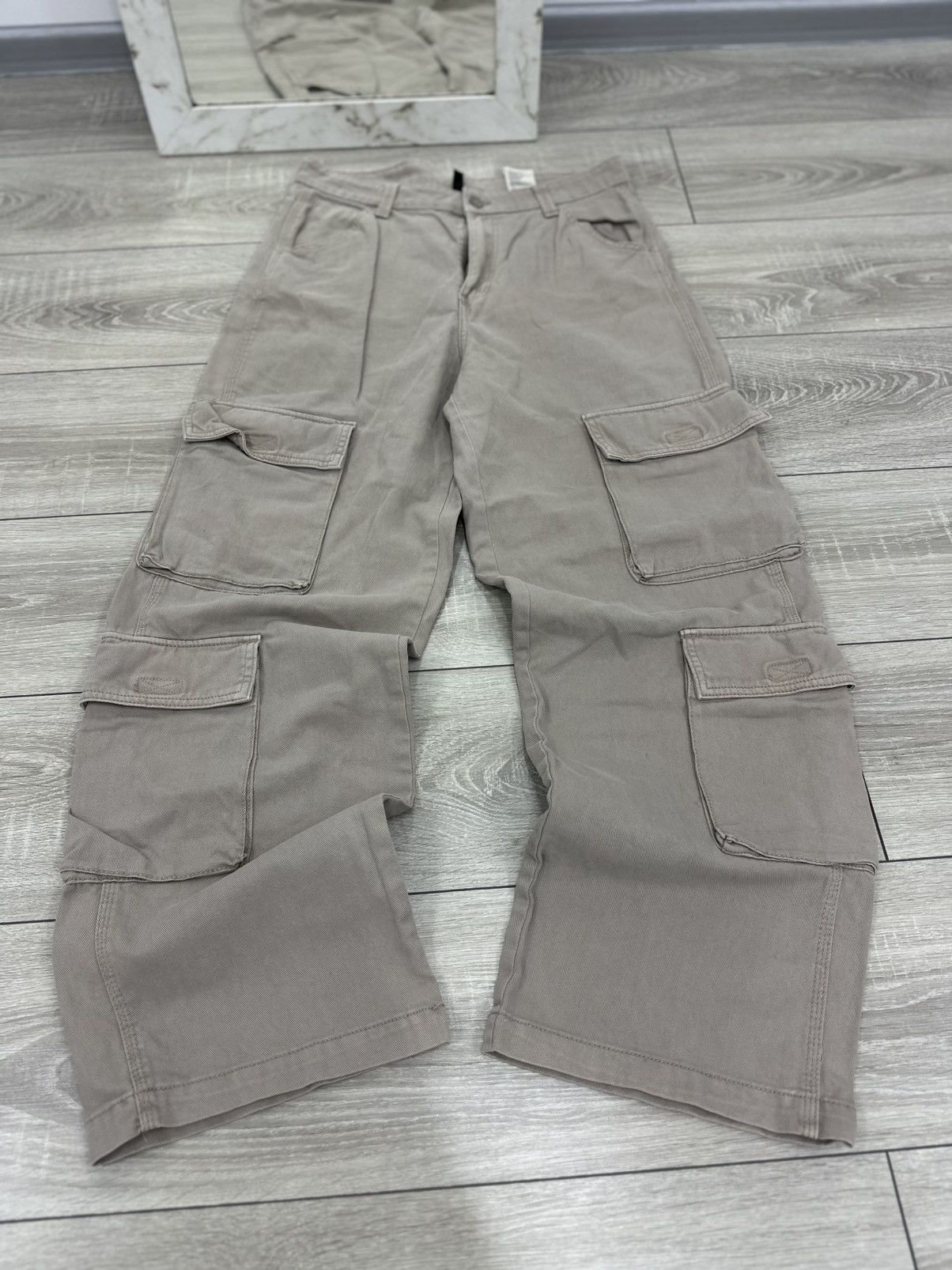 Japanese Brand Baggy Wide Multipocket Cargo Y2K Pants Japanese Style Size US 32 / EU 48 - 2 Thumbnail