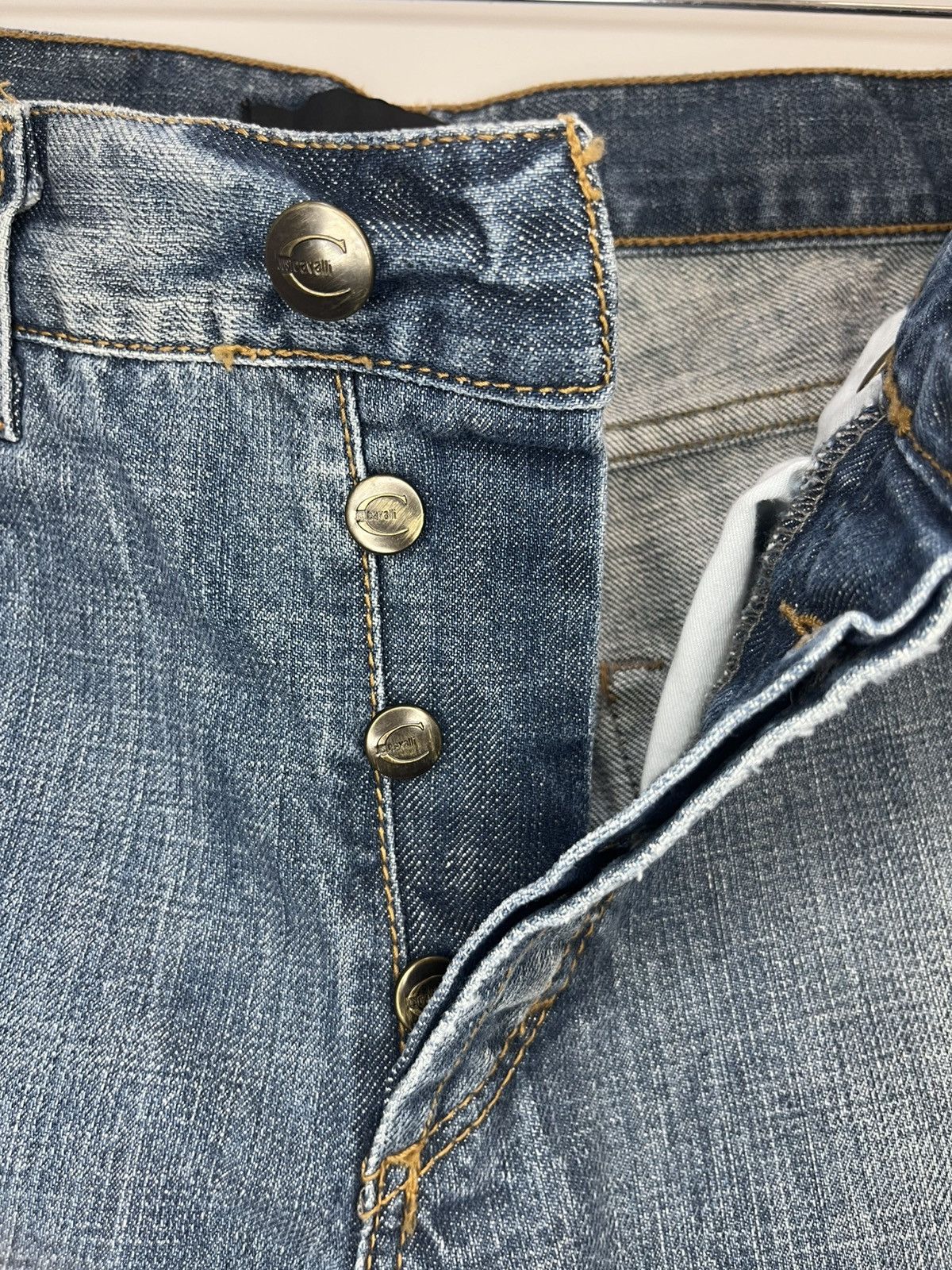 Just Cavalli Vintage Just Cavalli Straight Leg Jeans Size US 36 / EU 52 - 5 Thumbnail