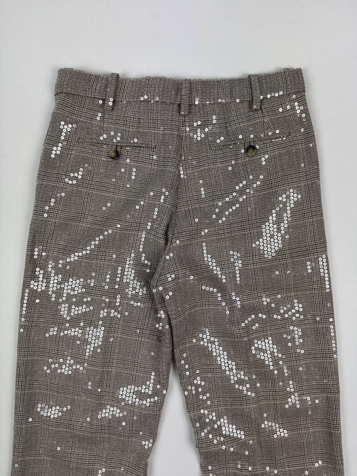 Zadig & Voltaire New! Zadig&Voltaire Peter Car Sequin Beige Women’s Pants Size 26" / US 2 / IT 38 - 19 Thumbnail