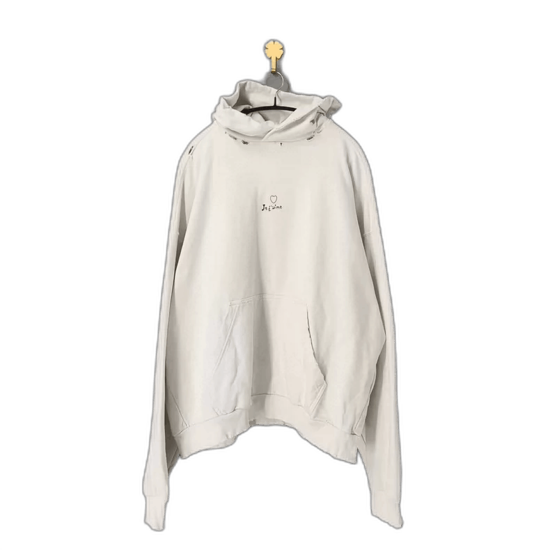 Balenciaga Balenciaga solid letter embroidered hoodie Size US S / EU 44-46 / 1 - 1 Thumbnail
