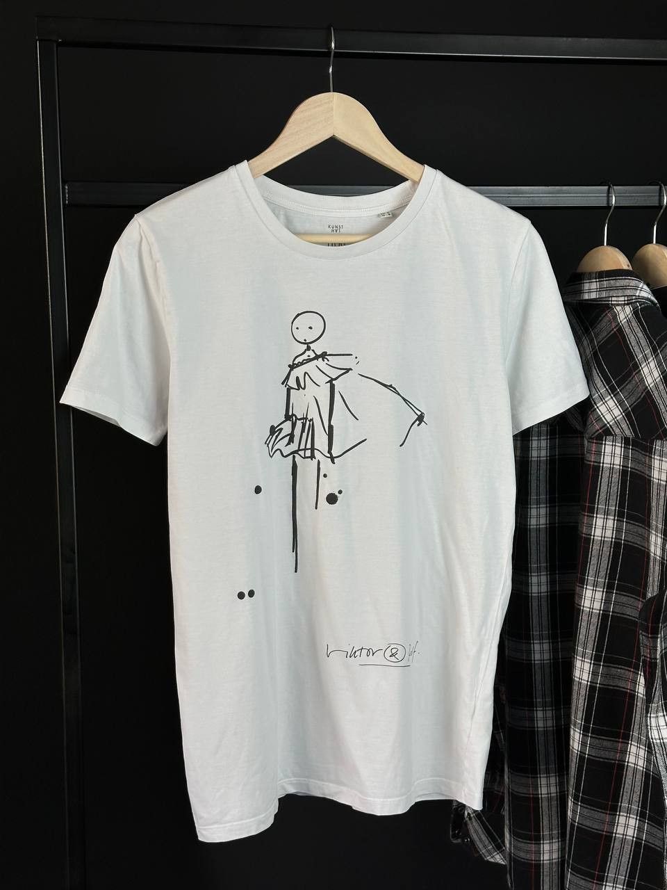 Designer × Viktor & Rolf Kunst Hal Rotterdam Victor Rolf Art T Shirt White Size US M / EU 48-50 / 2 - 1 Thumbnail