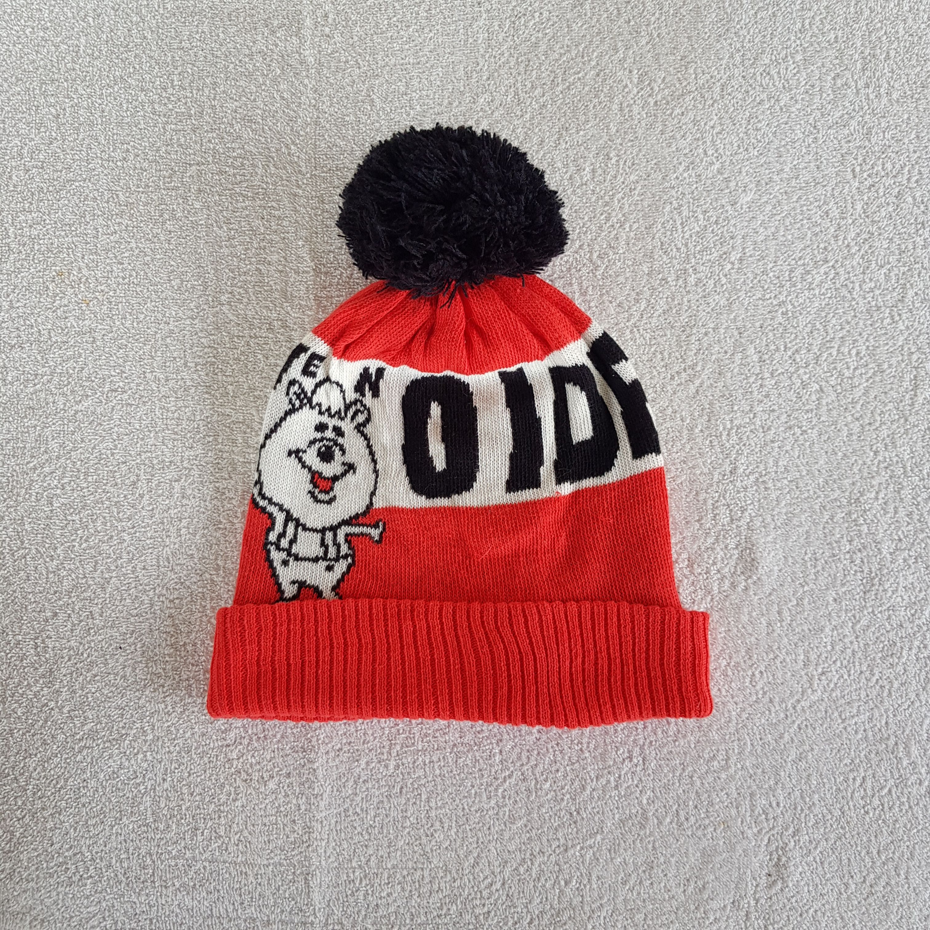 Japanese Brand Vintage Japanese Pom Pom Beanie 90s Knit Snow Caps Hats Size ONE SIZE - 5 Thumbnail