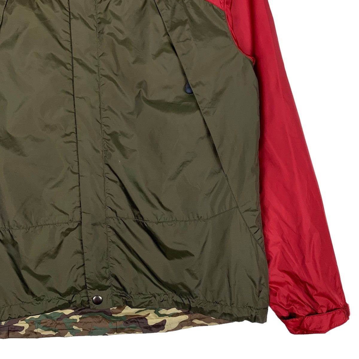 Japanese Brand STONEHEAD Colorblock Camo Lined Hoodie Jacket #0900-C40 Size US M / EU 48-50 / 2 - 4 Thumbnail