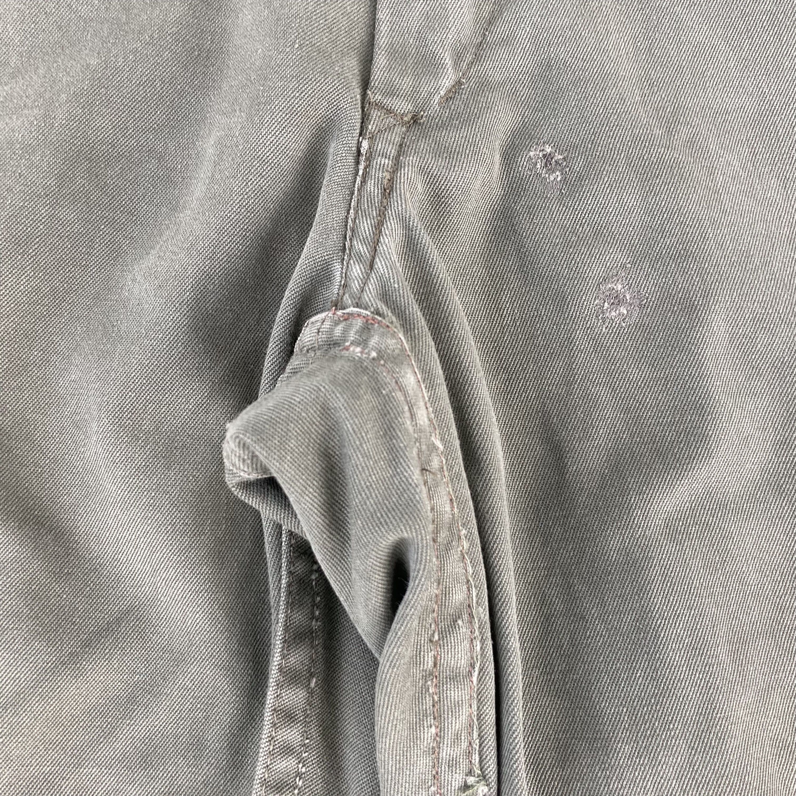 Vintage Vtg Begetex 1986 Belgian Military Zipper Opti Army Pant Size US 29 - 8 Thumbnail