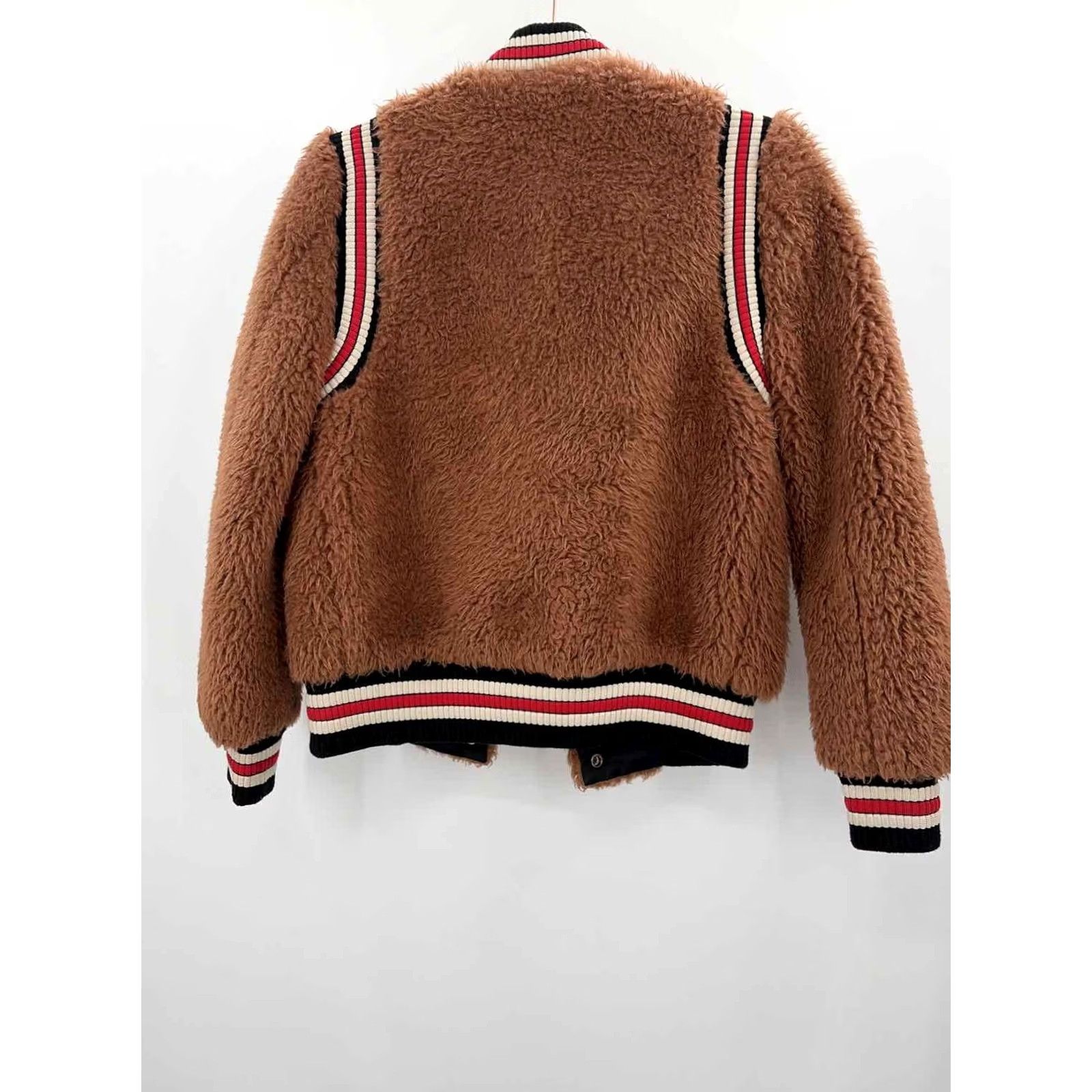 Coach Pre-Owned Coach Brown Size XS Faux Fur Zip Up Jacket Size XS / US 0-2 / IT 36-38 - 2 Thumbnail