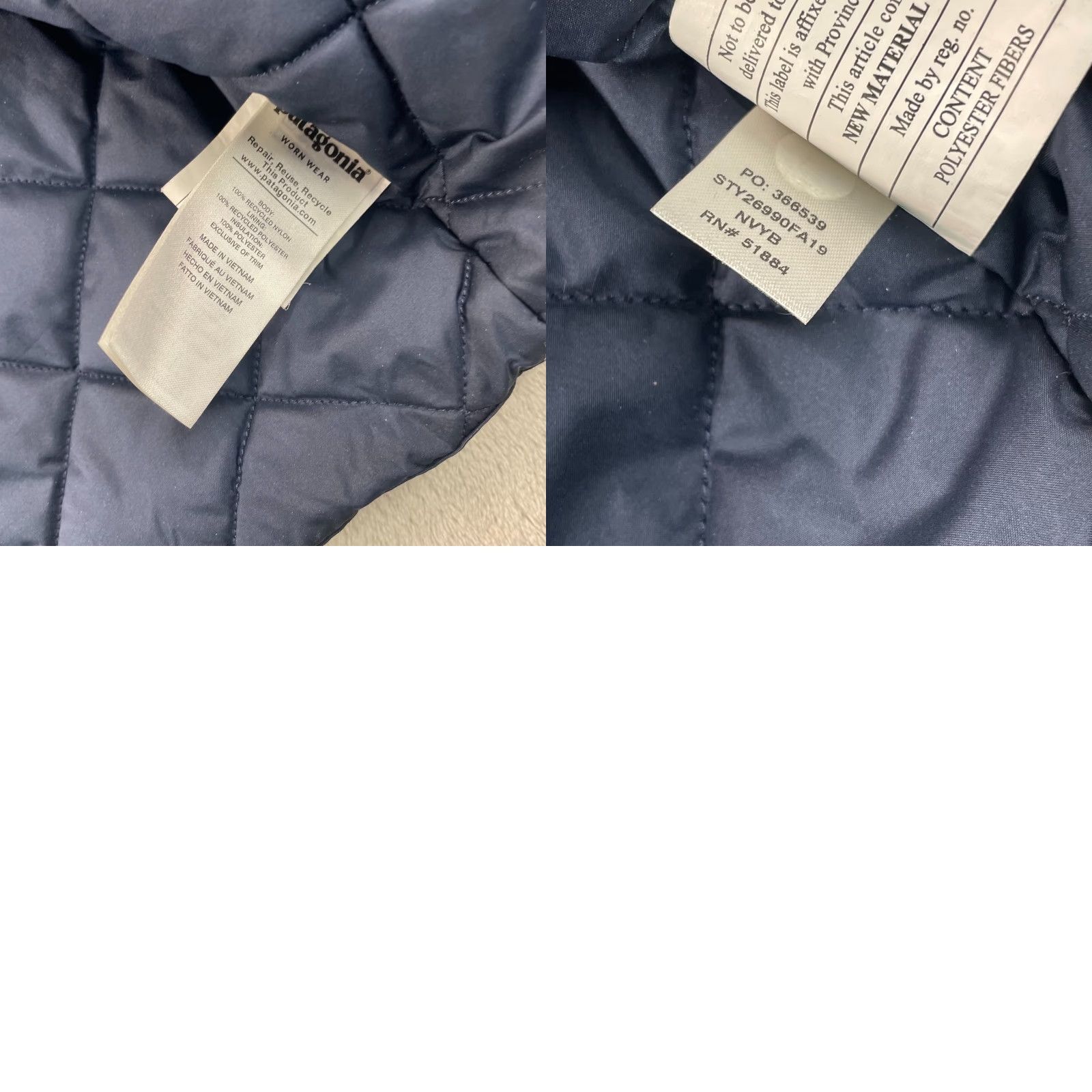 Patagonia Patagonia Isthmus Jacket Men 2XL Navy Blue Full Zip Hooded Pockets Wind-Resistant Water-Resistant Lined Polyester Insulated Hiking Outdoor Parka Size US XXL / EU 58 / 5 - 9 Thumbnail