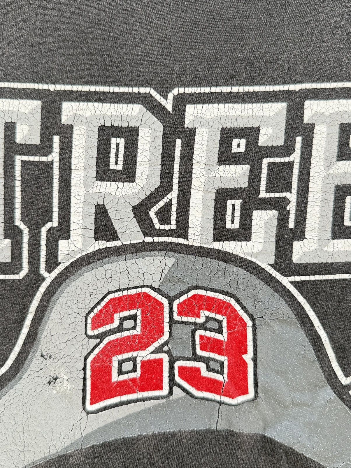 Rap Tees Thrashed Vintage Street Bullies 23 Distressed Sun Faded Tee Size US XL / EU 56 / 4 - 4 Thumbnail