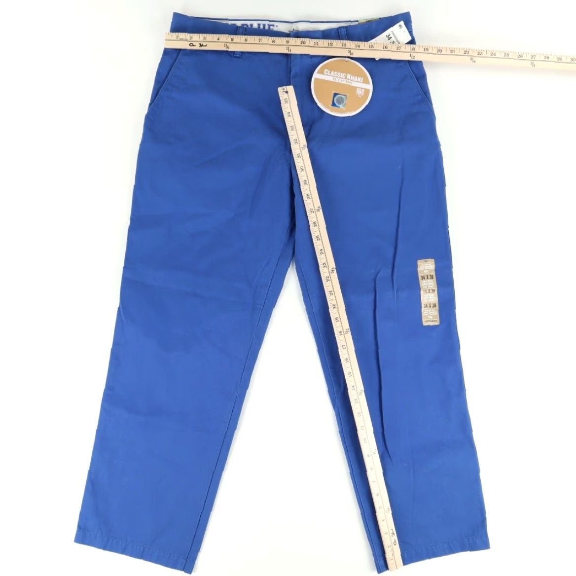 Dockers Dockers Kentucky Wildcats Cotton Khaki Chino Pants Blue Men's 34 Size US 34 / EU 50 - 3 Thumbnail