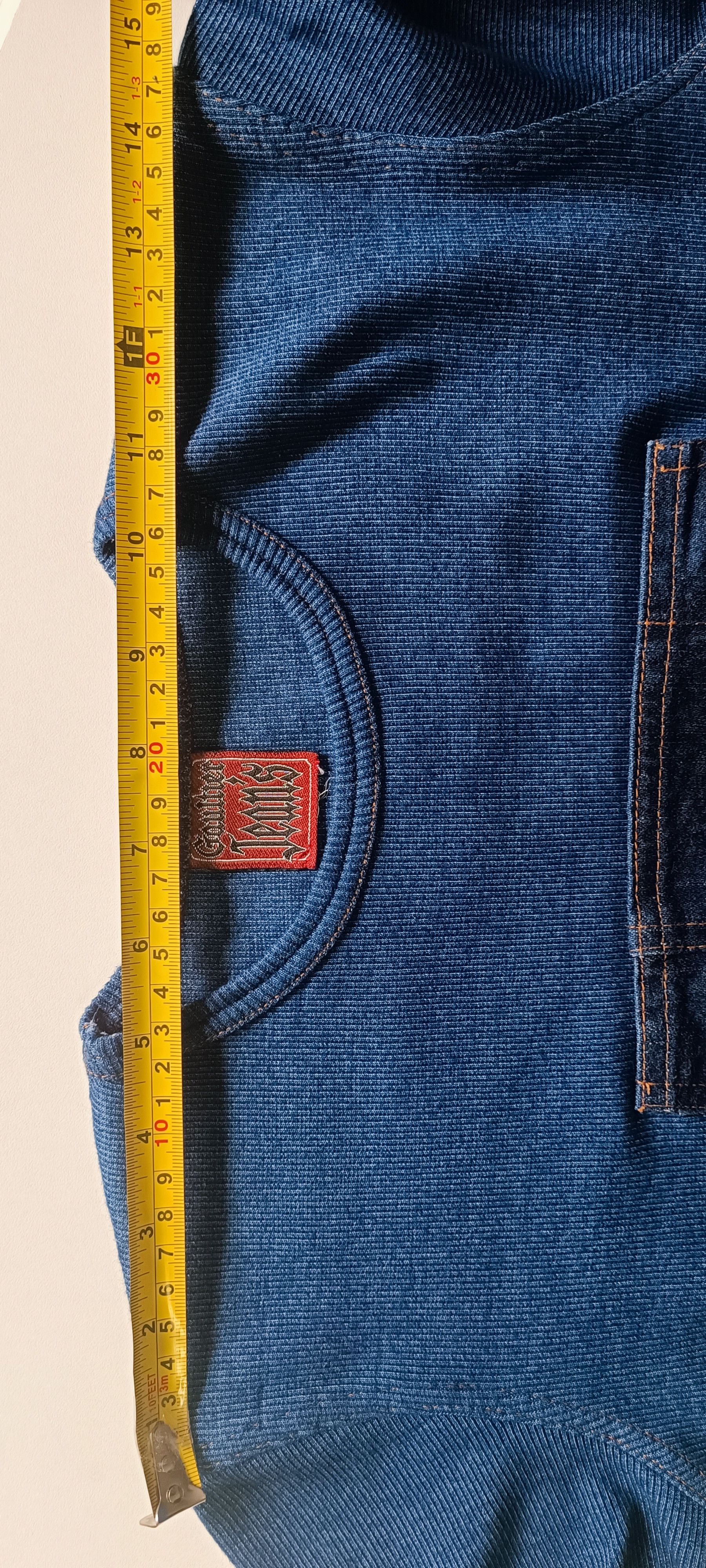 Jean Paul Gaultier 90's - Gaultier Jeans Denim pockets - maxi dress Size M / US 6-8 / IT 42-44 - 24 Thumbnail